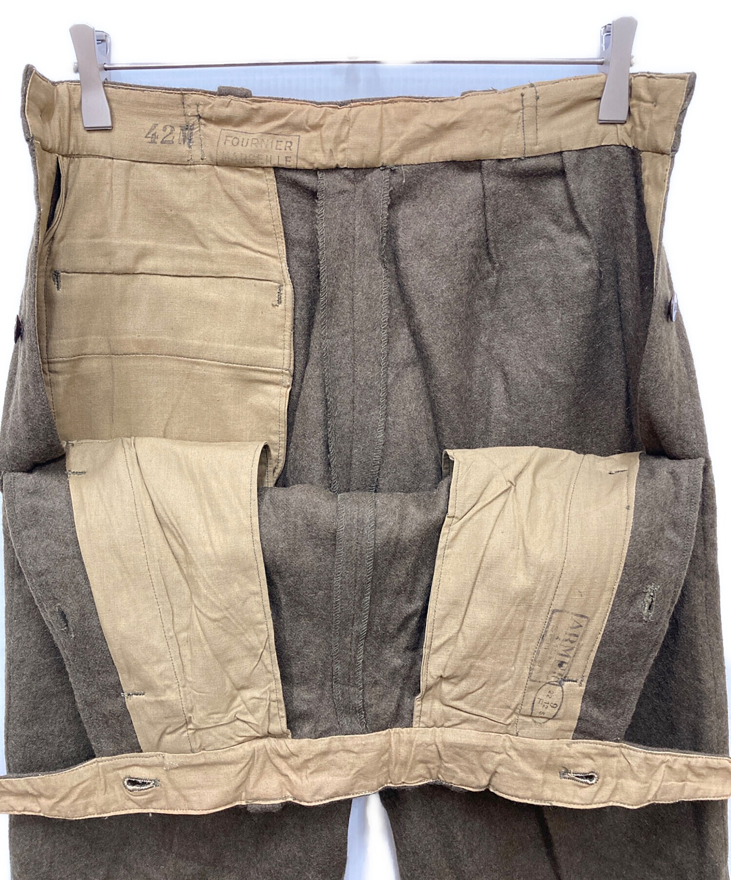 中古・古着通販】フランス軍 (フランスグン) グルカパンツ オリーブ