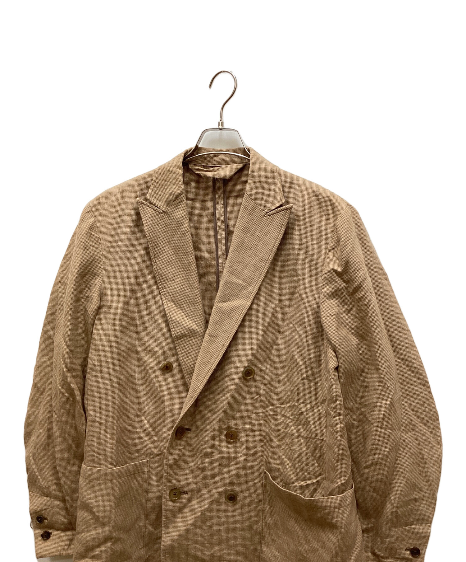 中古・古着通販】MARKAWARE (マーカウェア) SILK HOUNDTOOTH W 
