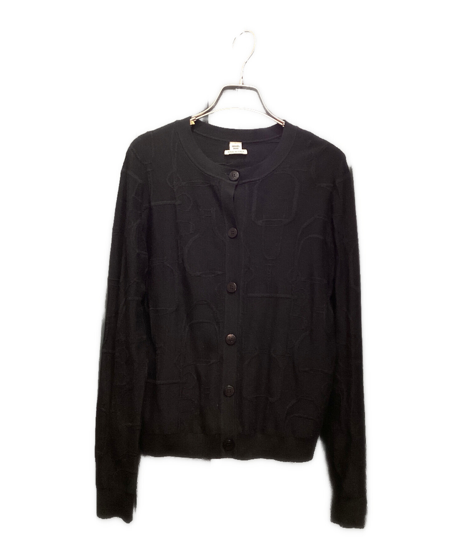 ニットカーディガン 《シェーヌ・ダンクル》 - ブルー | Hermès