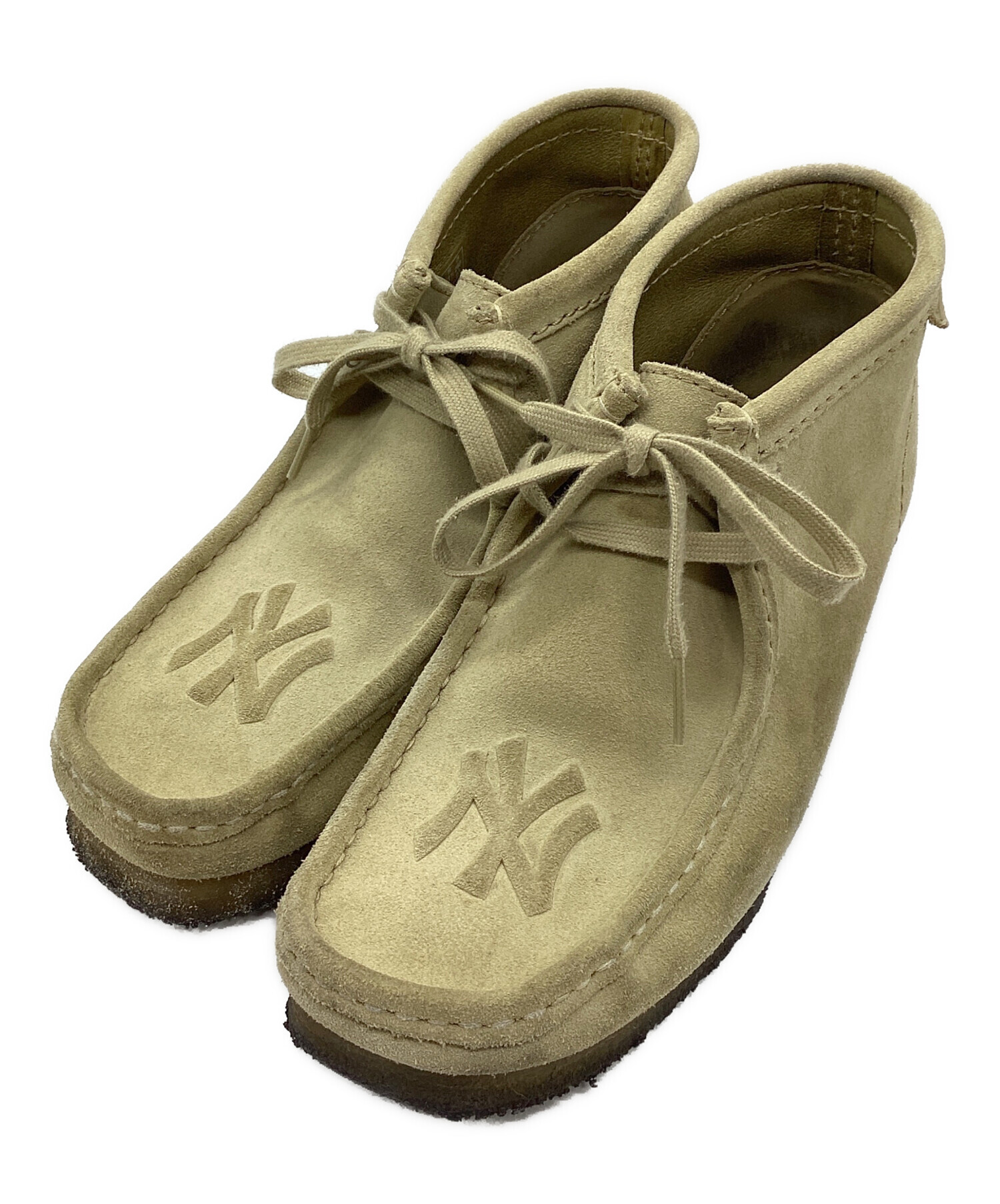 クラークス KITH コラボ メッツ ワラビー UK7 中古・古着通販】CLARKS (クラークス) KITH (キス) MLB (エムエルビー