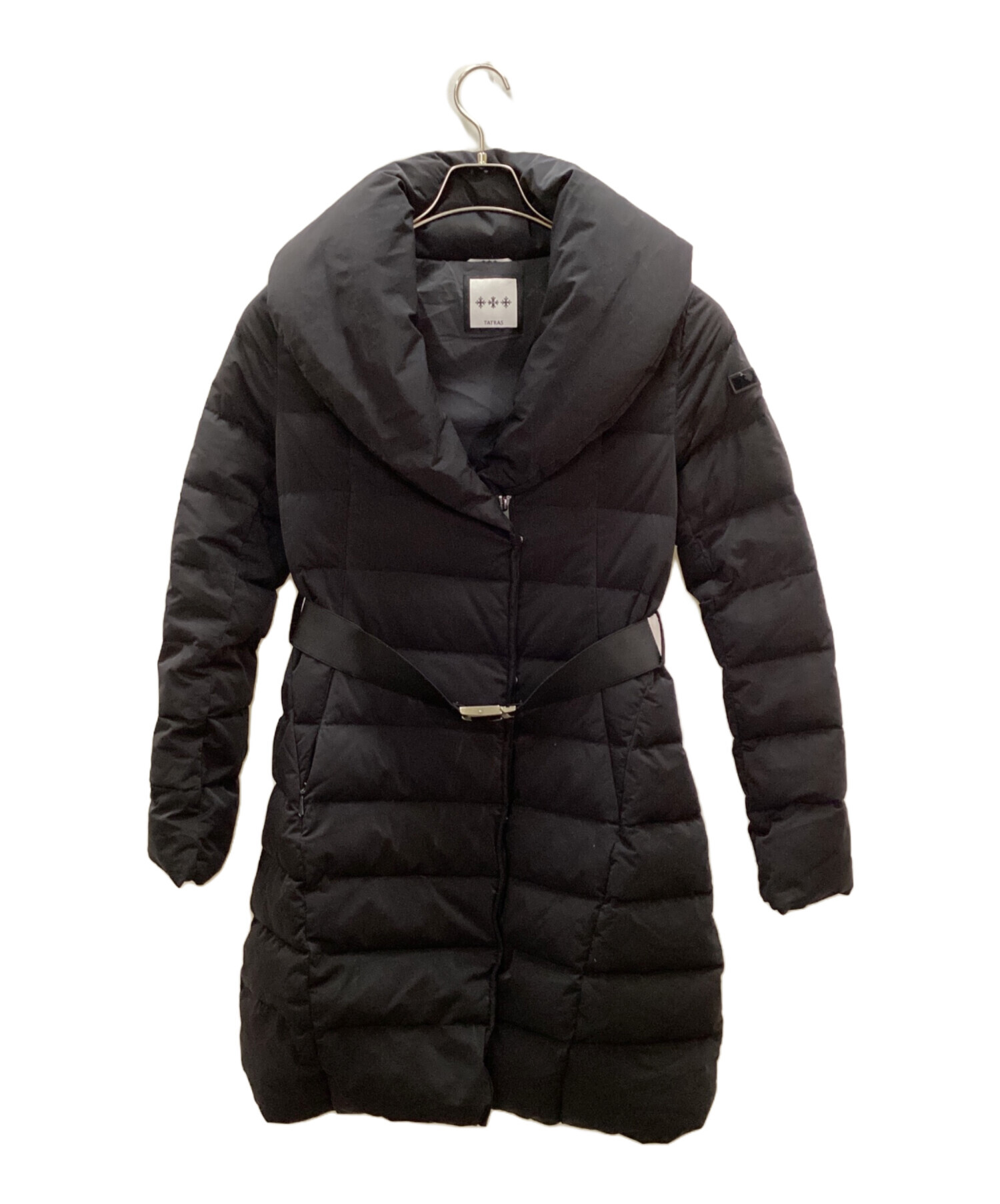 中古・古着通販】TATRAS (タトラス) VACCAダウンコート ブラック 