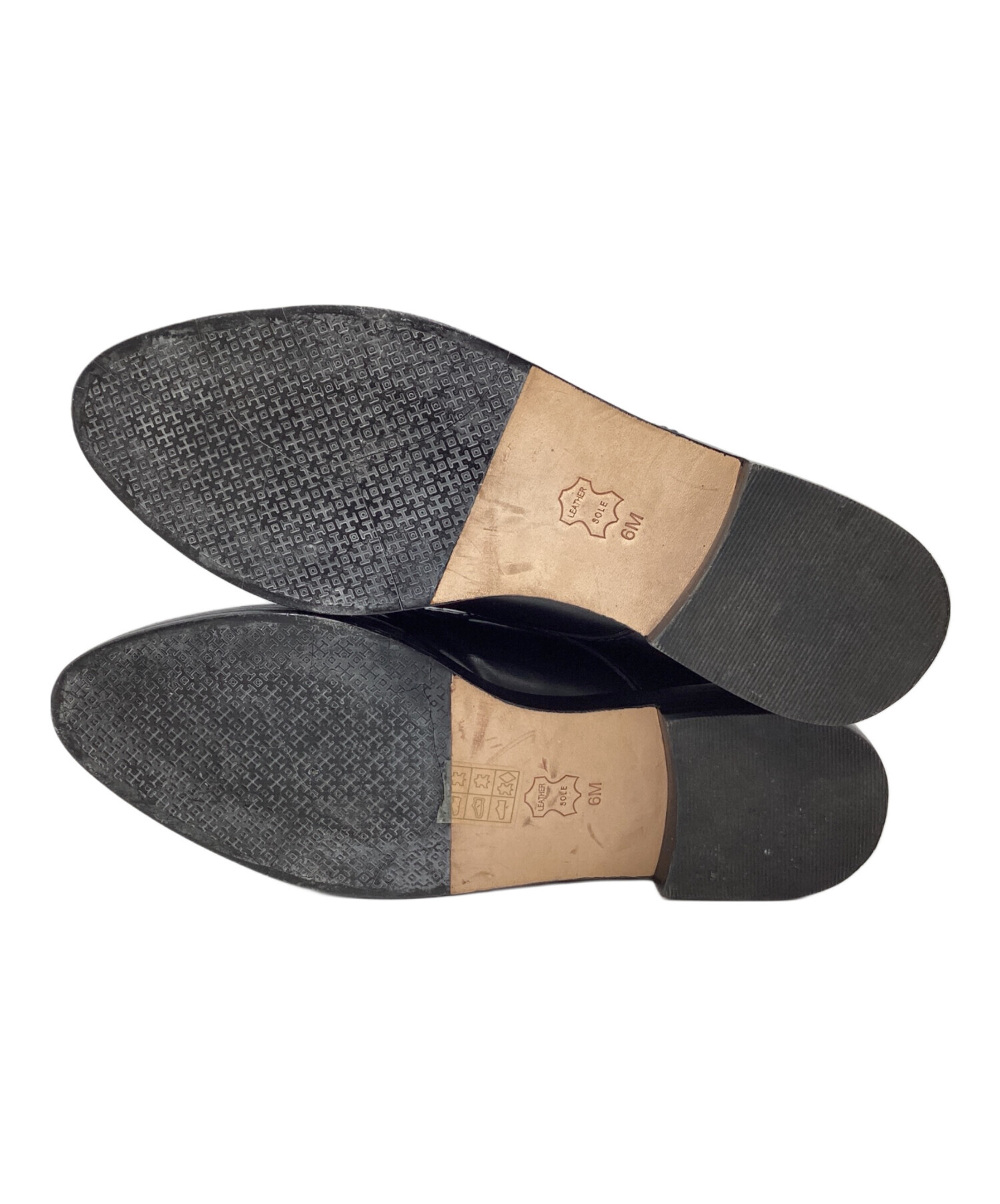 中古・古着通販】TORY BURCH (トリーバーチ) レザーシューズ ブラック 