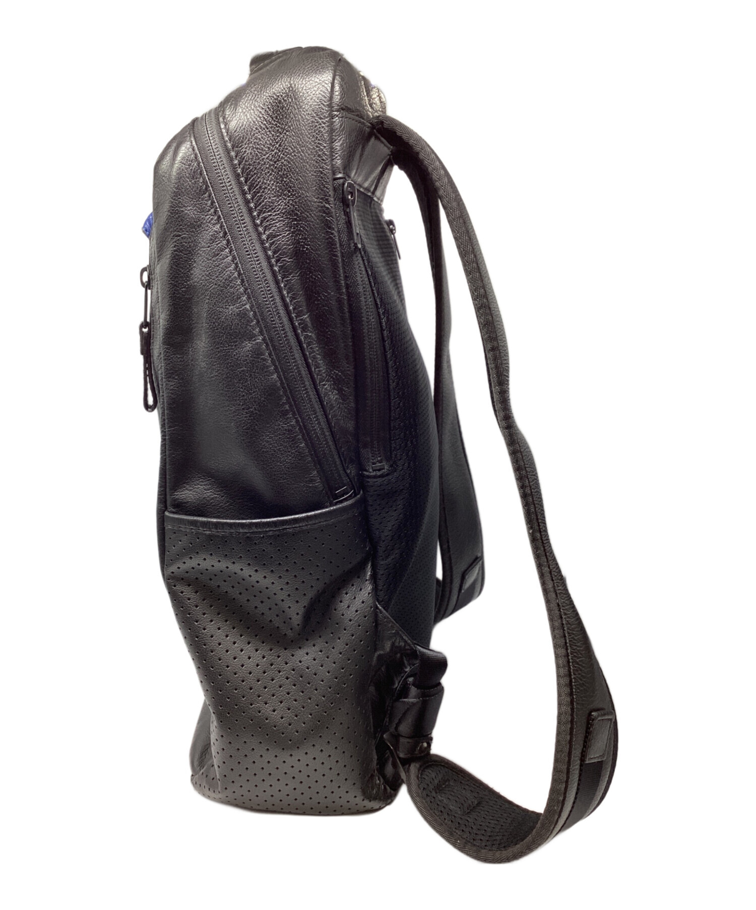 中古・古着通販】FUJITAKA (フジタカ) レザーリュック ブラック 