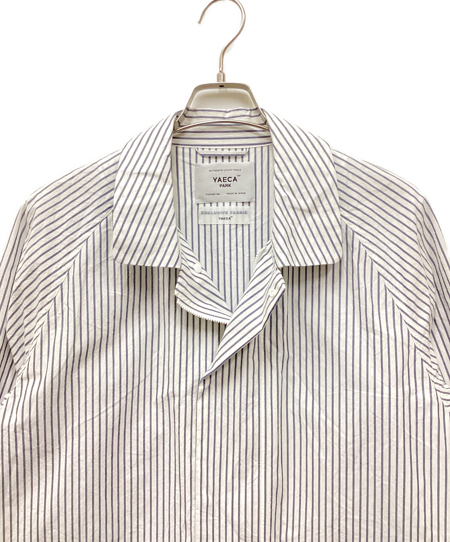 YAECA PARK ヤエカパーク シャツジャケット YAECA（ヤエカ） YAECA PARK パーク 22SS ZIP SHIRT ジップアップ