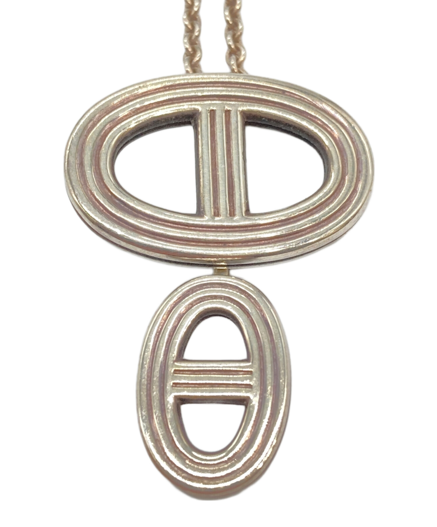 中古・古着通販】HERMES (エルメス) シェーヌダンクル24ネックレス