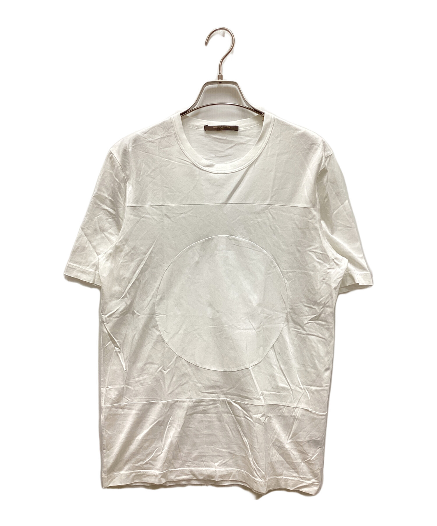 レディース LOUIS VUITTON (ルイヴィトン) サークルプリント 半袖TシャツXS