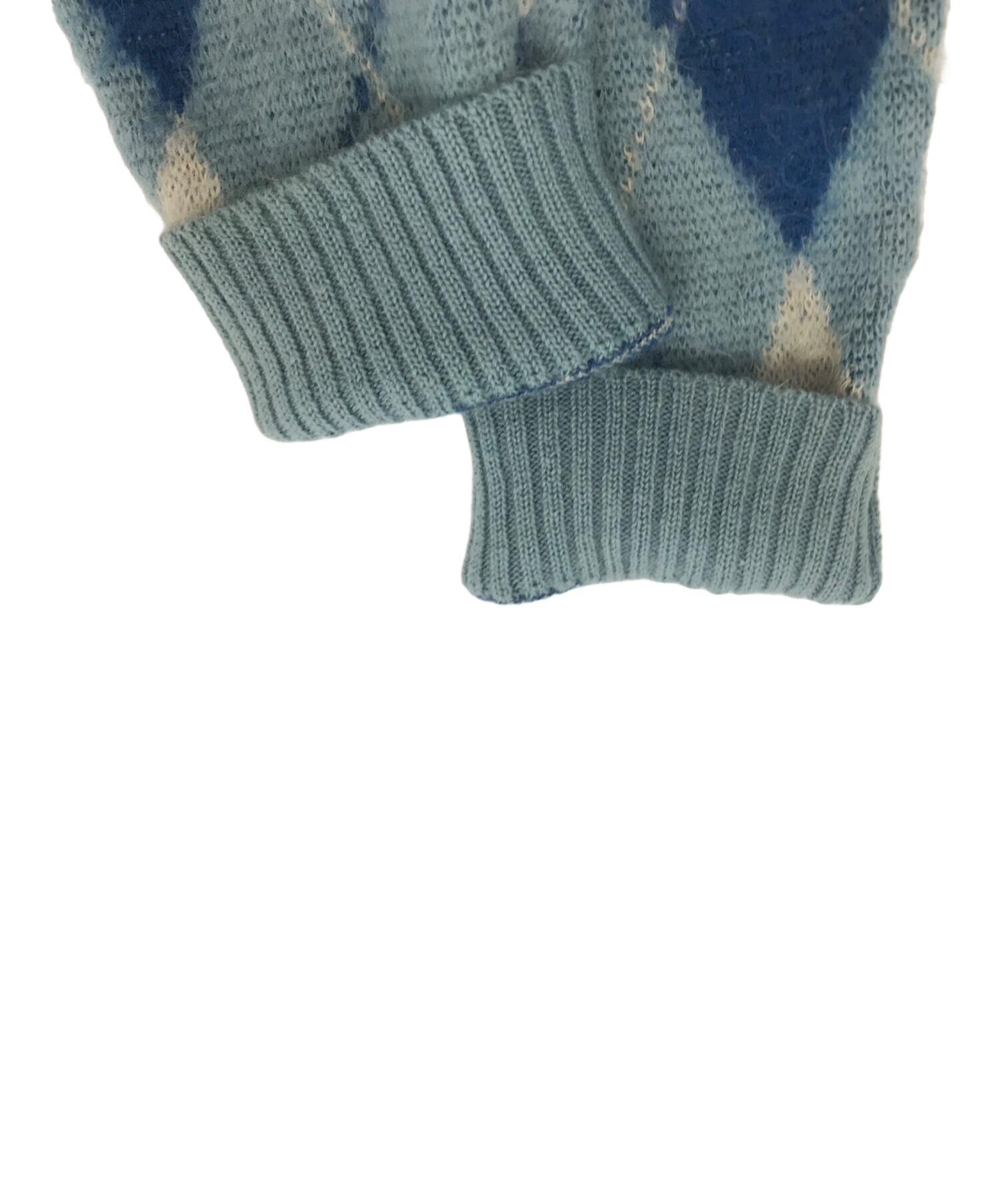 中古・古着通販】Needles (ニードルズ) Mohair Cardigan Argyle(モヘヤ