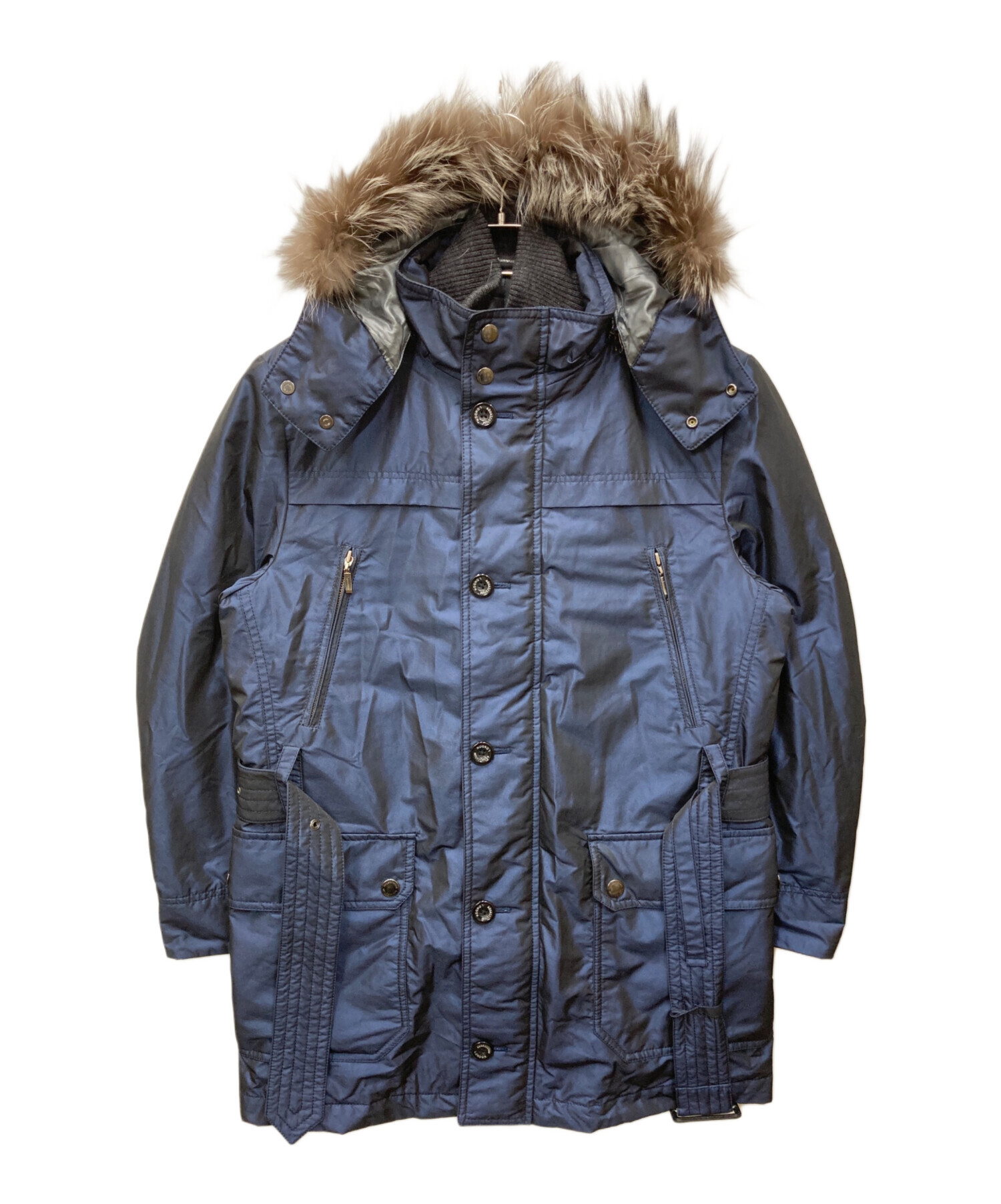 中古・古着通販】Aquascutum (アクアスキュータム) シルバーフォックス