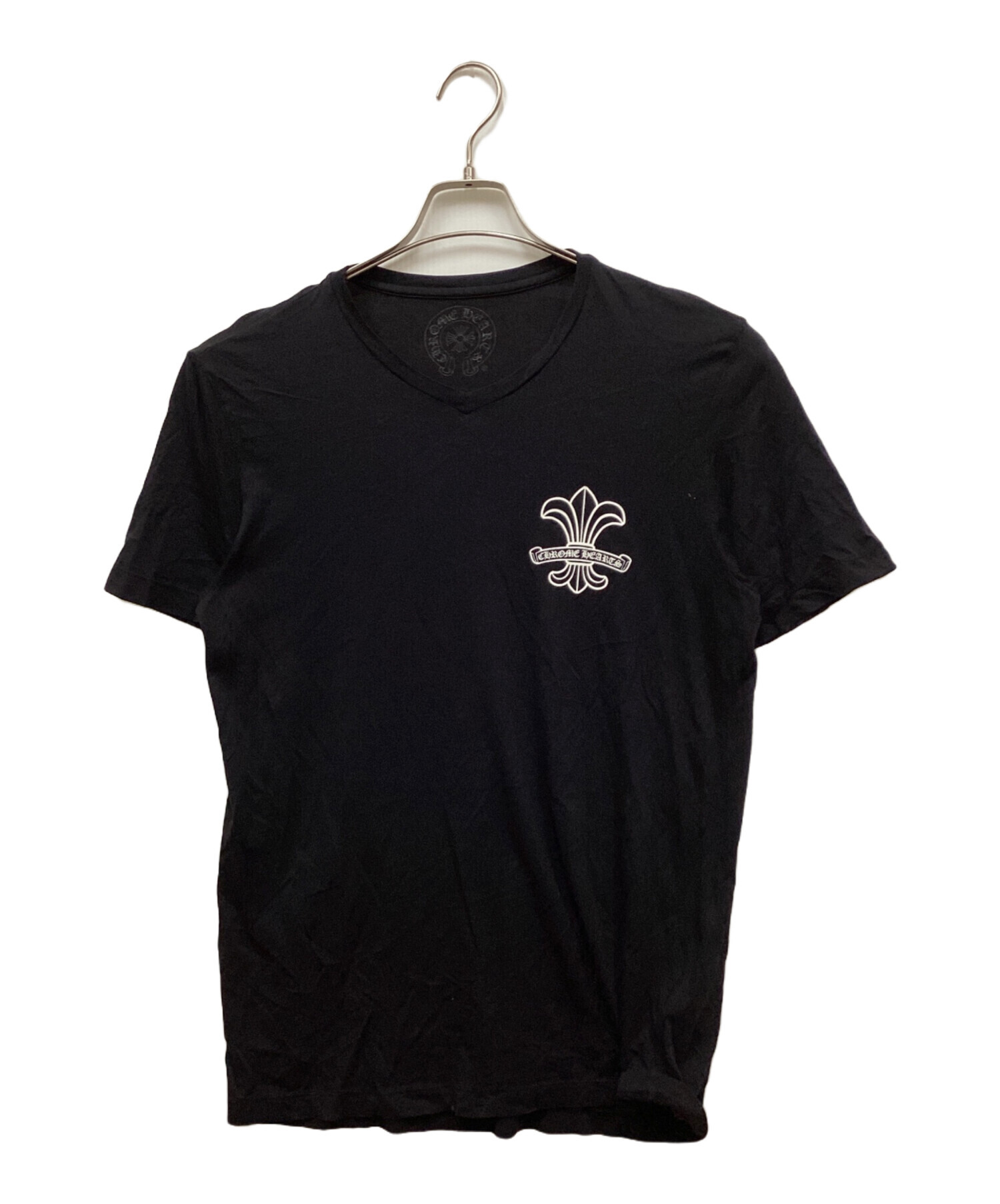 【美品　クリーニング済み】CHROME HEARTS Tシャツ フロントプリント 美品 クリーニング済み】CHROME HEARTS Tシャツ フロントプリント 美品