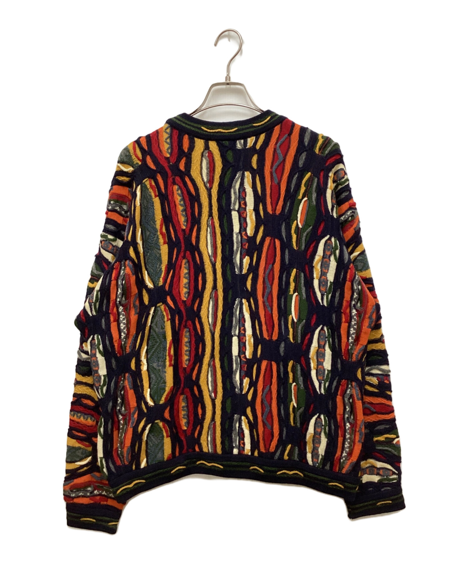 中古・古着通販】Coogi (クージー) 3Dニット マルチカラー サイズ:M 