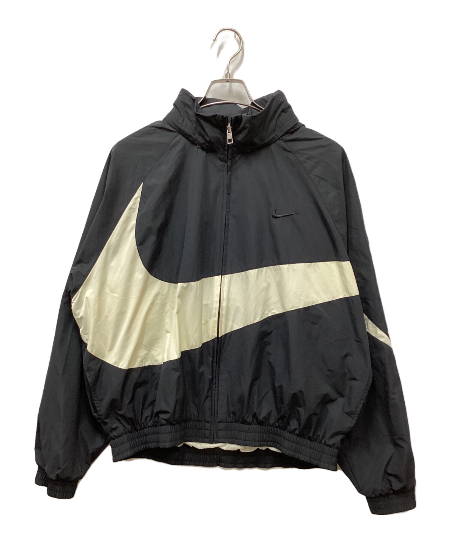 中古・古着通販】NIKE (ナイキ) ウーブン ジャケット ブラック サイズ 