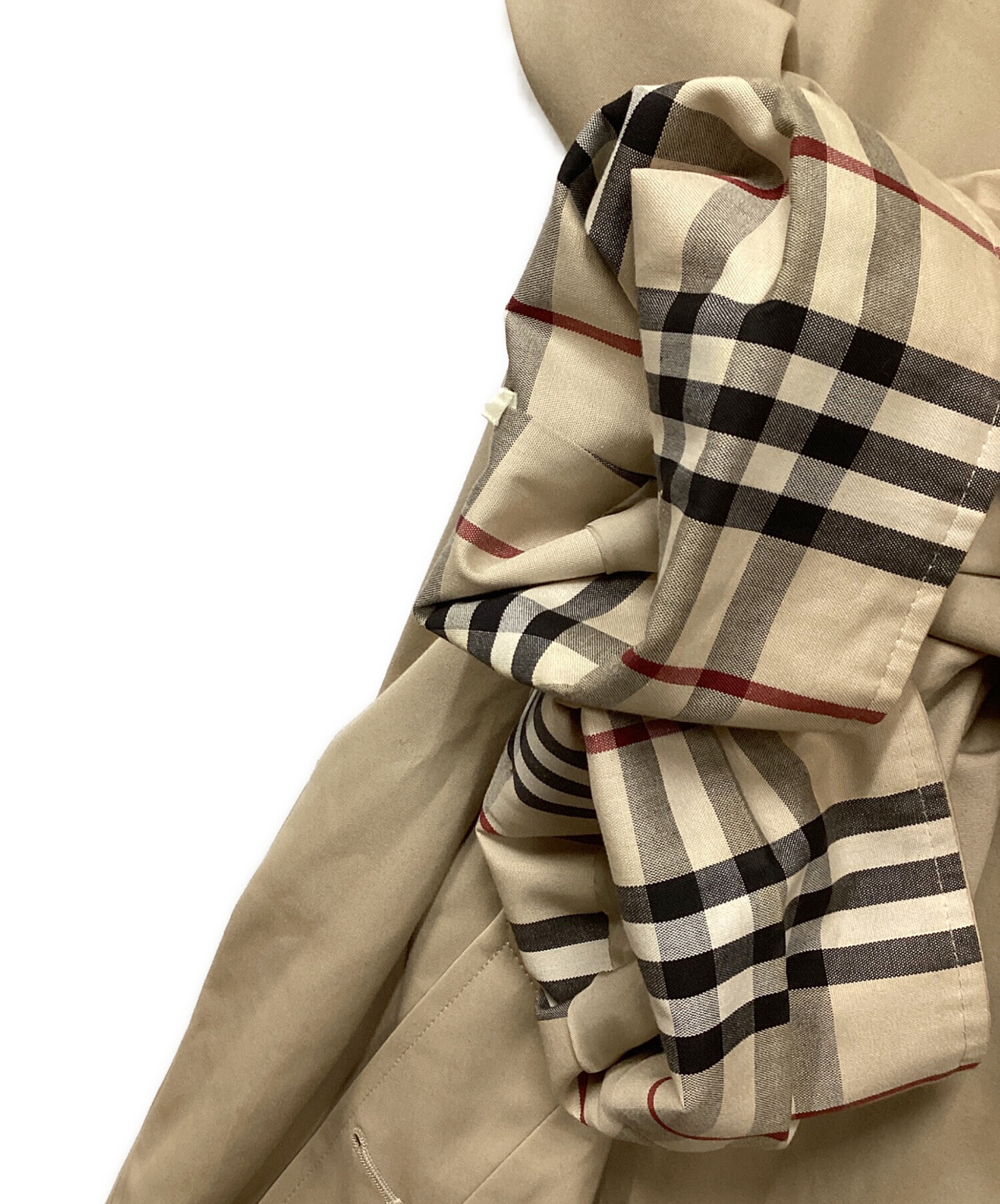 中古・古着通販】BURBERRY (バーバリー) ステンカラーコート ベージュ