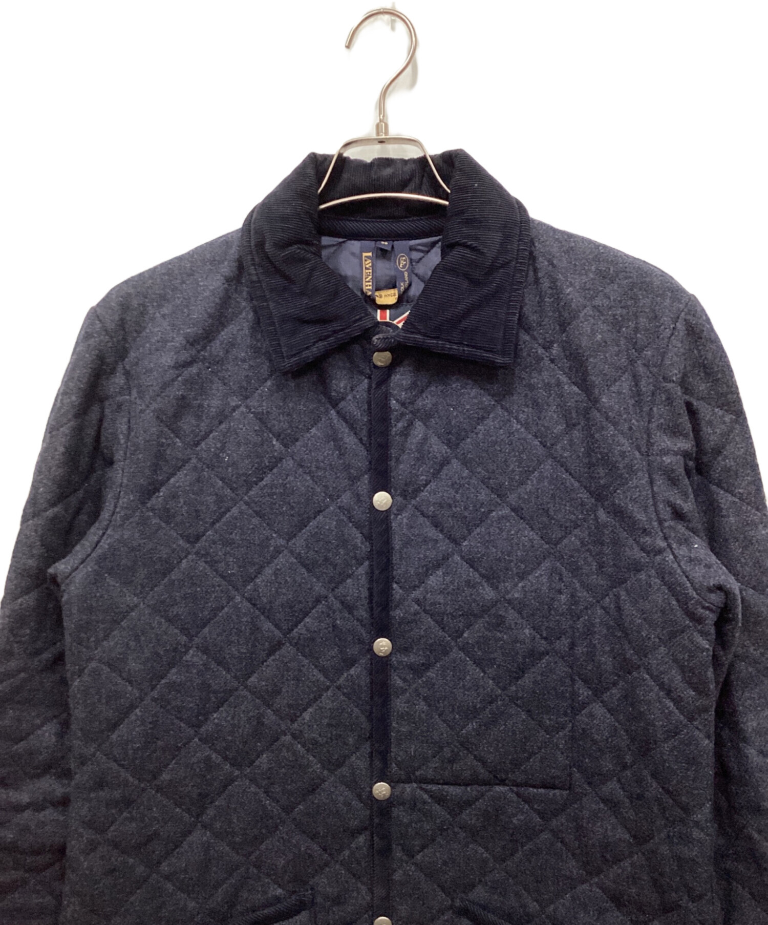 中古・古着通販】LAVENHAM (ラベンハム) ウールキルティングジャケット 