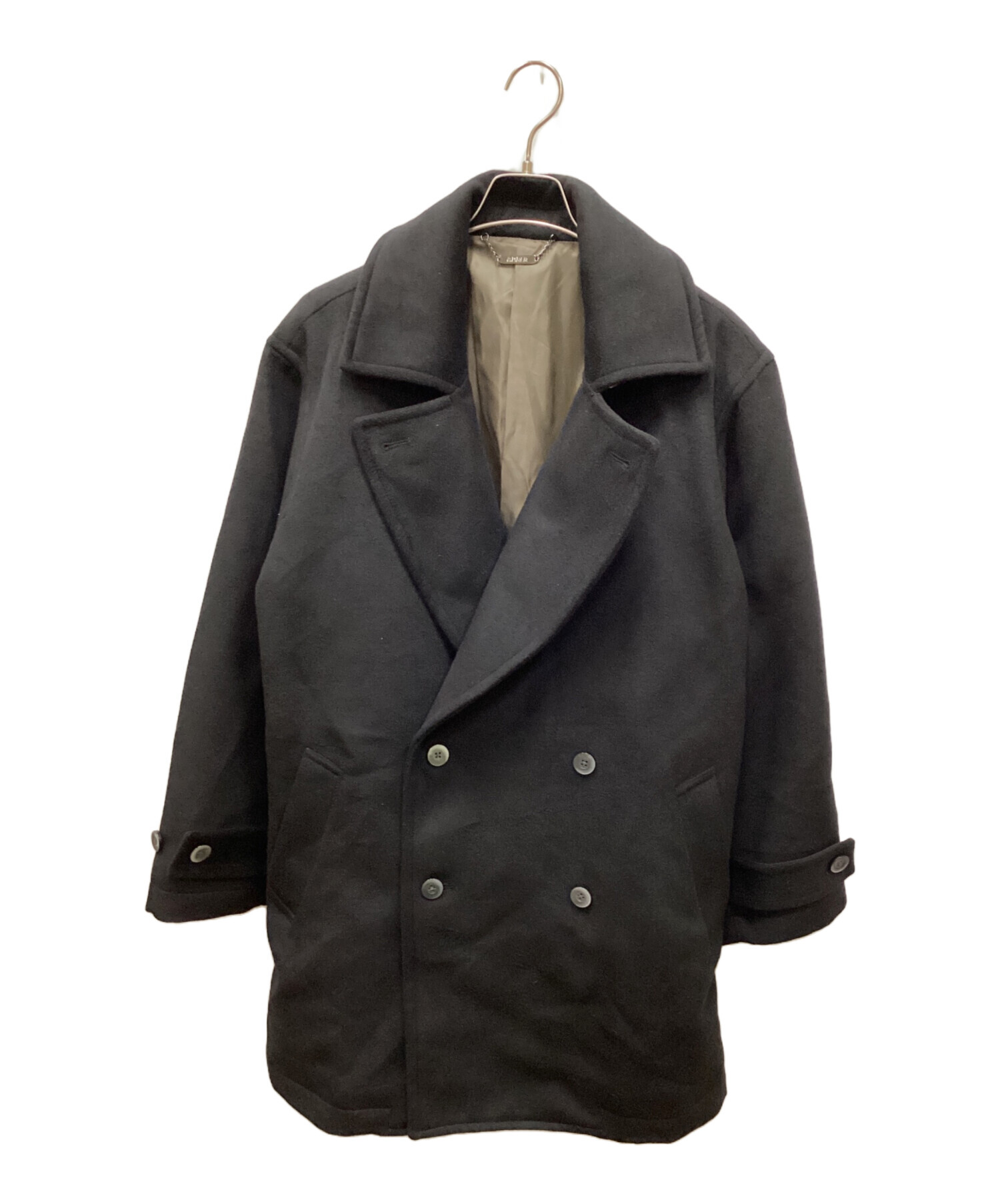 中古・古着通販】ADRER (アドラー) コート ブラック サイズ:M 中古・古着通販】ADRER (アドラー) コート ブラック サイズ:M