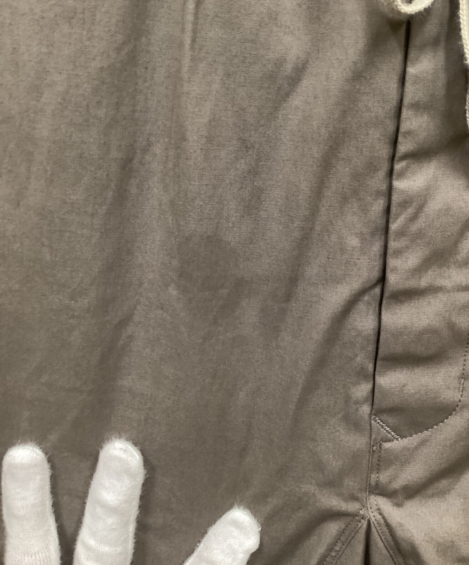 中古・古着通販】RICK OWENS (リックオウエンス) DRAWSTRING LONG 中古・古着通販】RICK OWENS (リックオウエンス) DRAWSTRING LONG