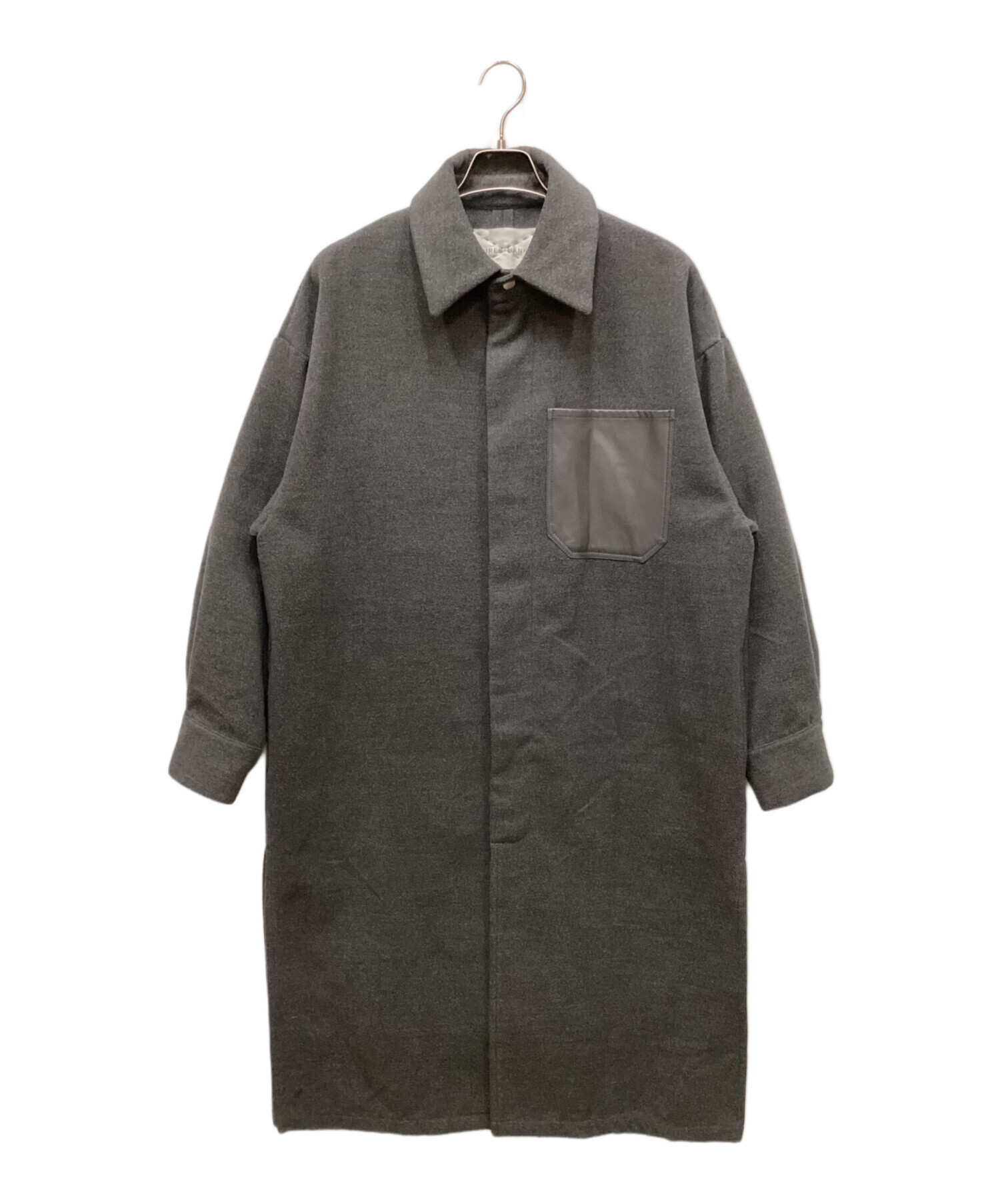 中古・古着通販】SUPERTHANKS (スーパーサンクス) LONG SHIRT COAT 