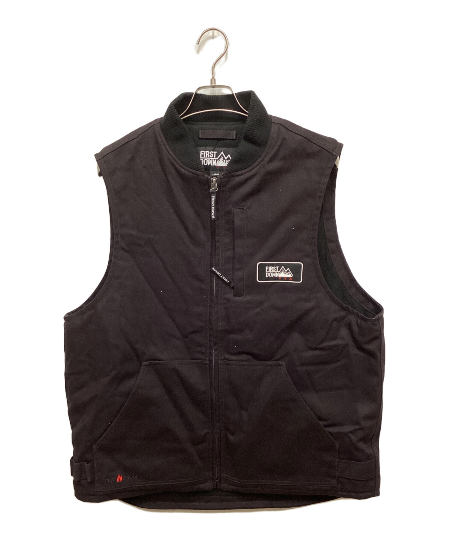 中古・古着通販】FIRST DOWN (ファーストダウン) 難燃ダックベスト 