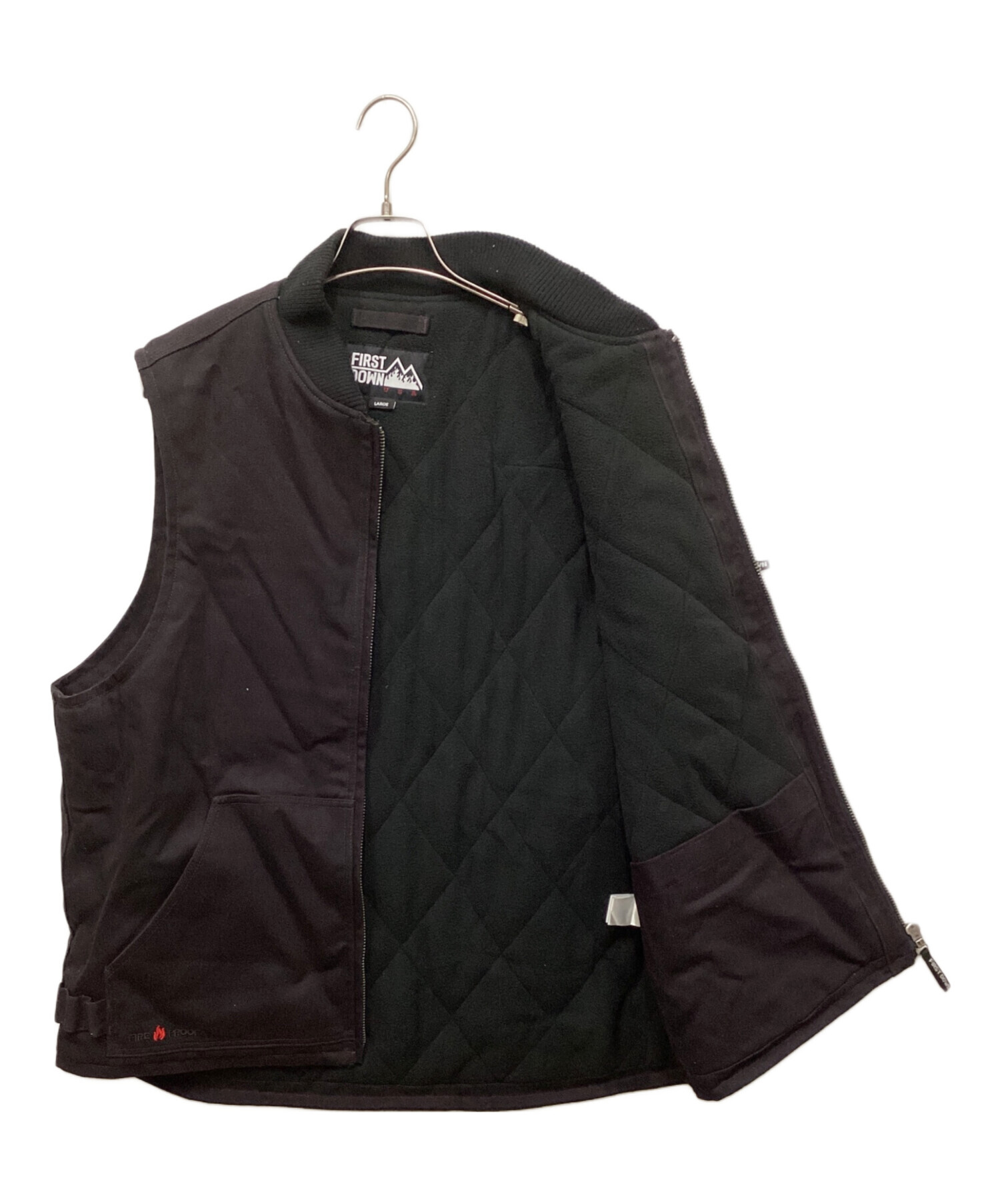 中古・古着通販】FIRST DOWN (ファーストダウン) 難燃ダックベスト 