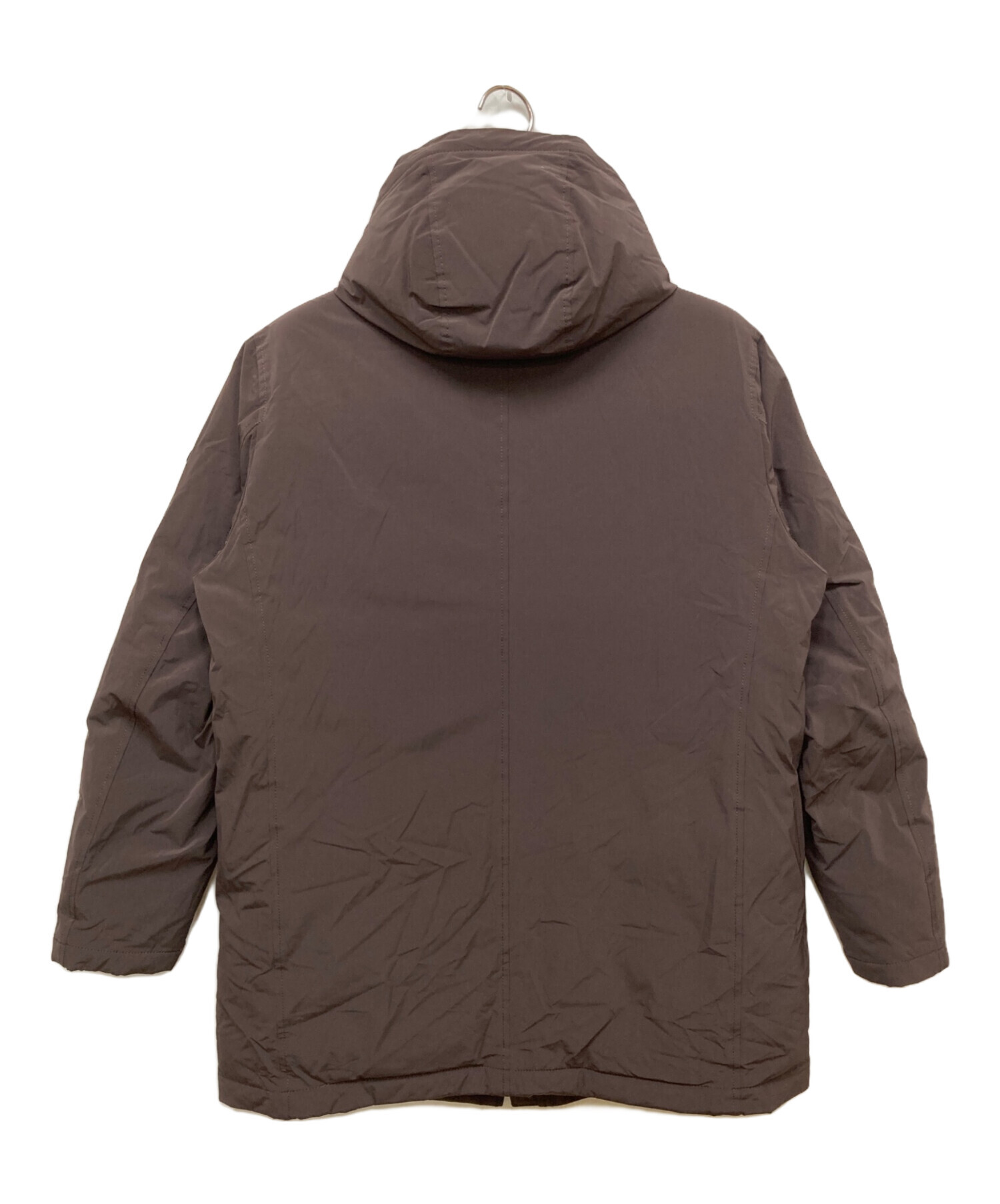 中古・古着通販】PAPAS PLUS (パパスプラス) ダウンコート ブラウン 