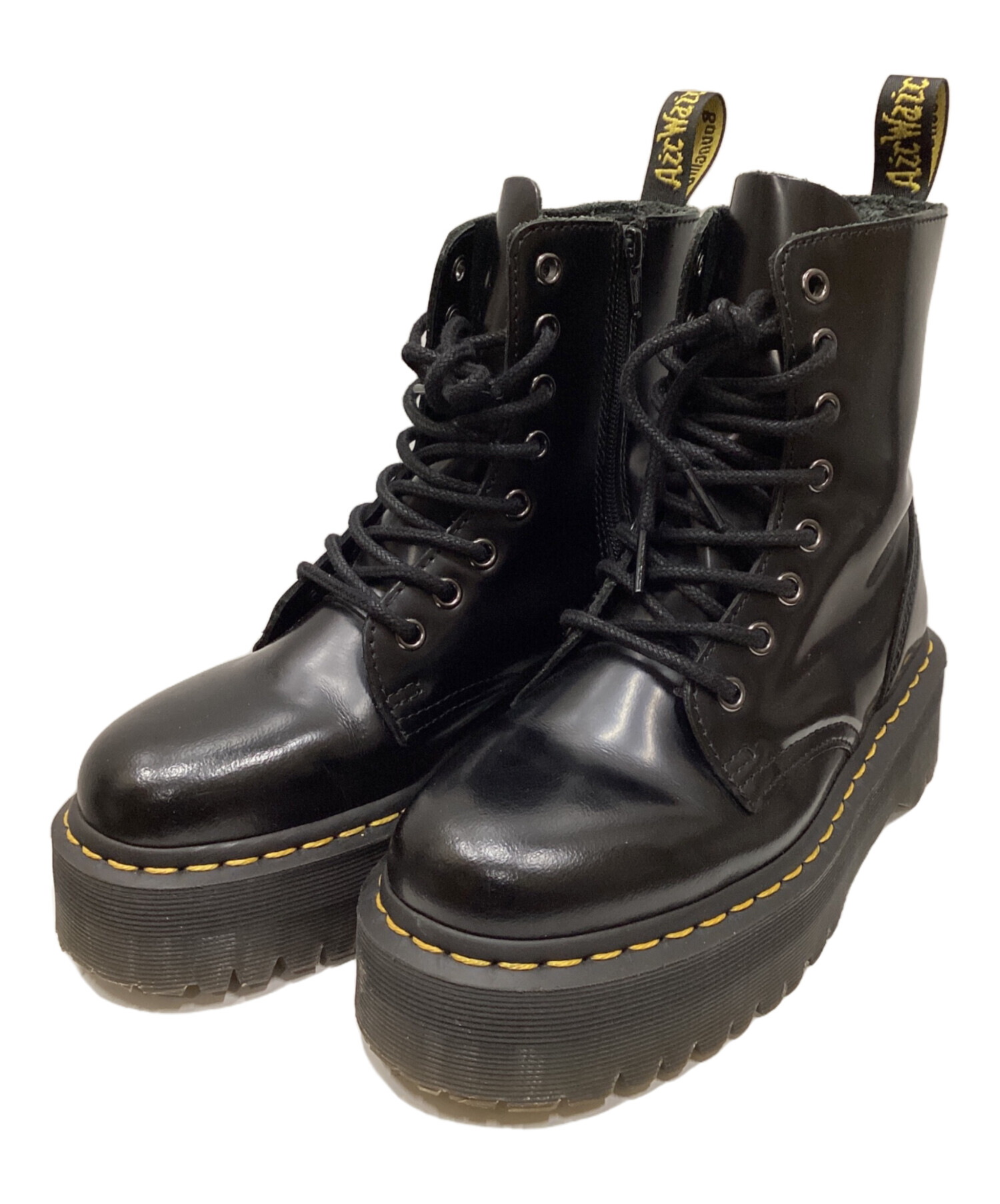 ドクターマーチン jadon ブーツ UK4 ブラック Dr. Martens JADON ブラック ブーツUK4