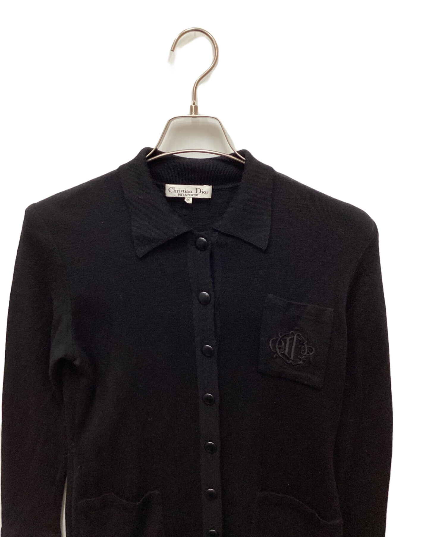 Christian Dior ヴィンテージ エンブレム 刺繍 テーラード Christian Dior ヴィンテージ エンブレム 刺繍 テーラード Christian