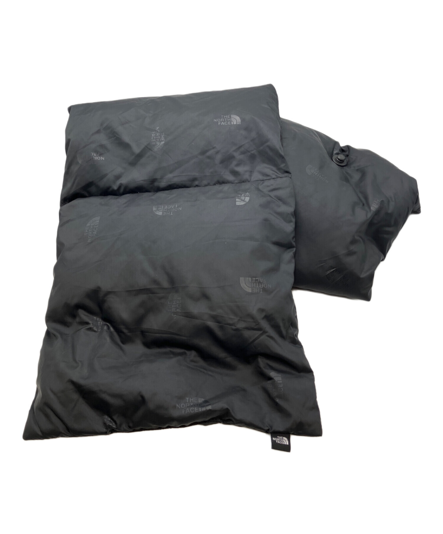 未使用新品 THE NORTH FACE ブラックダウンマフラー THE NORTH FACE（ザ ノースフェイス） 本物正規□ノースフェイス