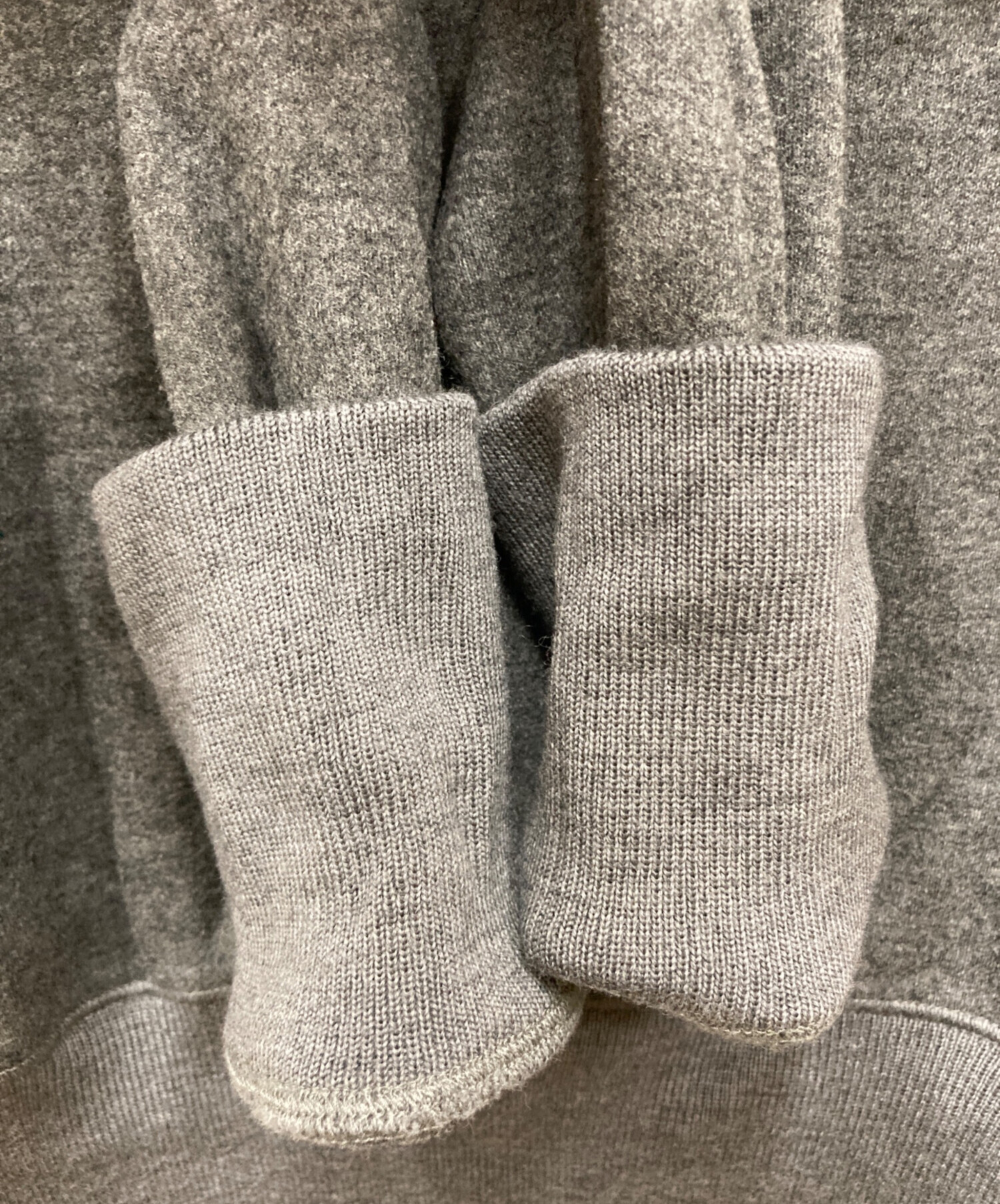 中古・古着通販】ZEGNA (ゼニア) カシミヤ混スウェット グレー サイズ