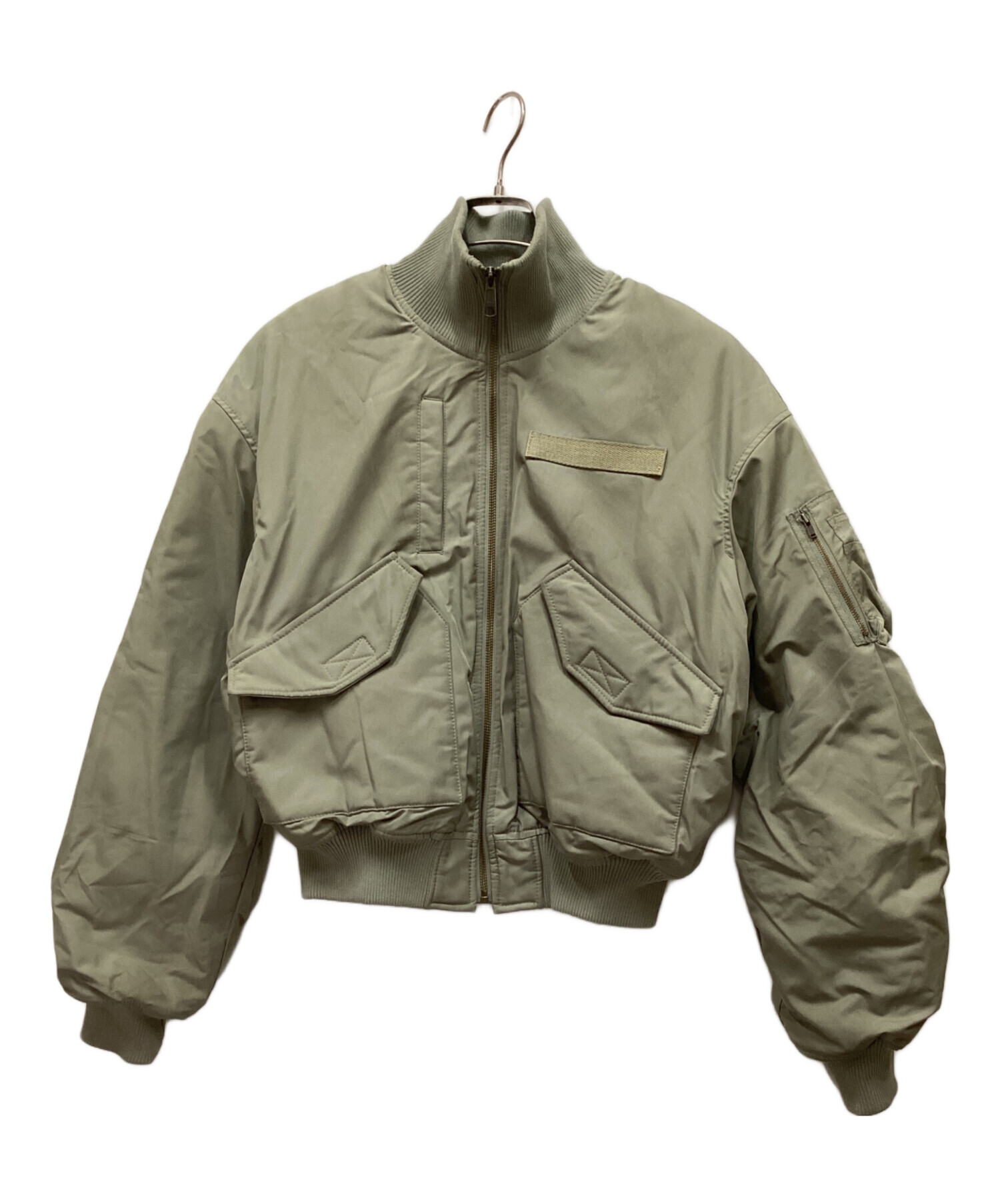 Laguagem BIG POCKET COTTON MA-1レディースタグ付き LAGUA GEM | BIG POCKET COTTON MA-1 (ブルゾン ) |SHEL'TTER