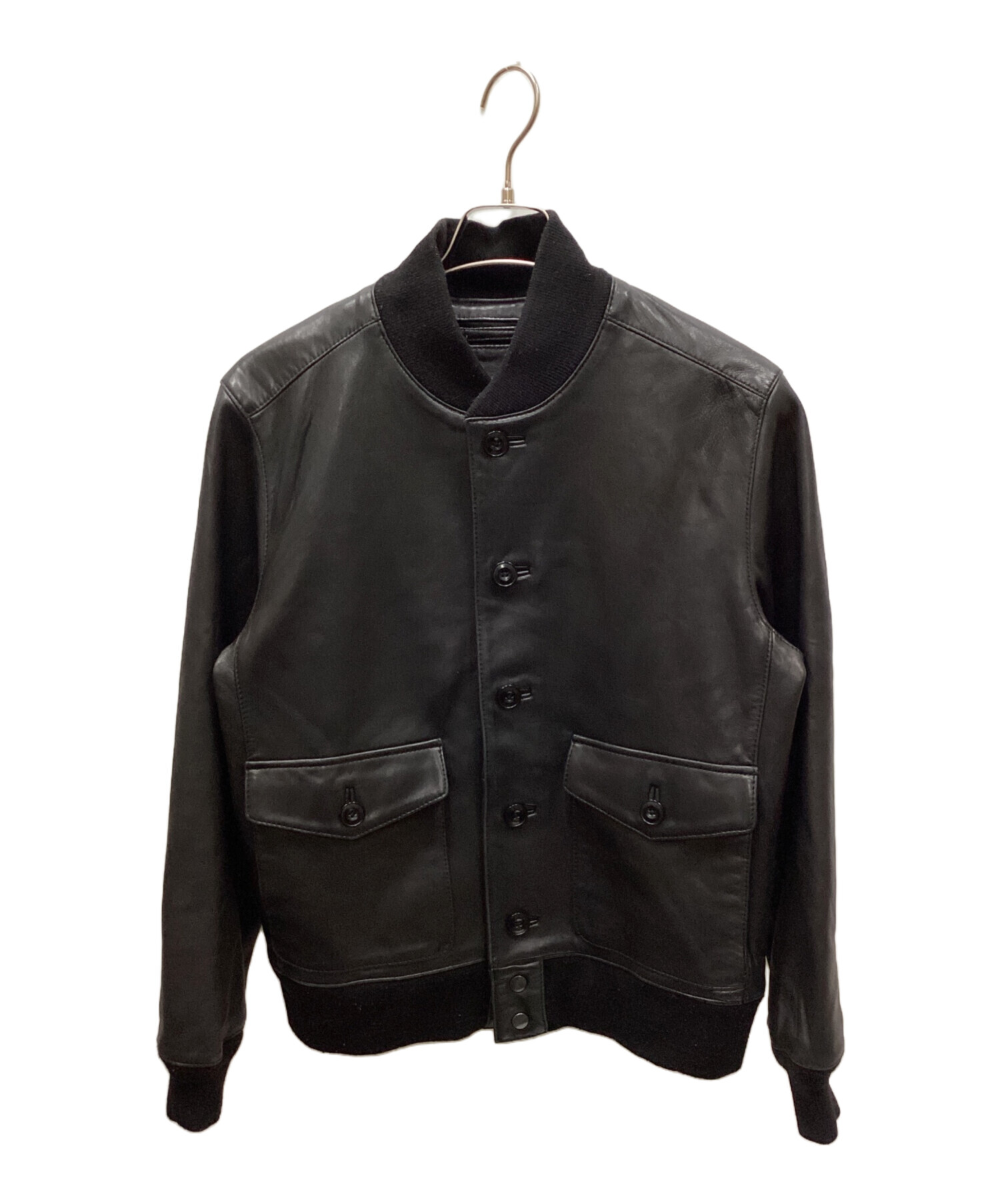 中古・古着通販】Eddie Bauer (エディーバウアー) レザーブルゾン