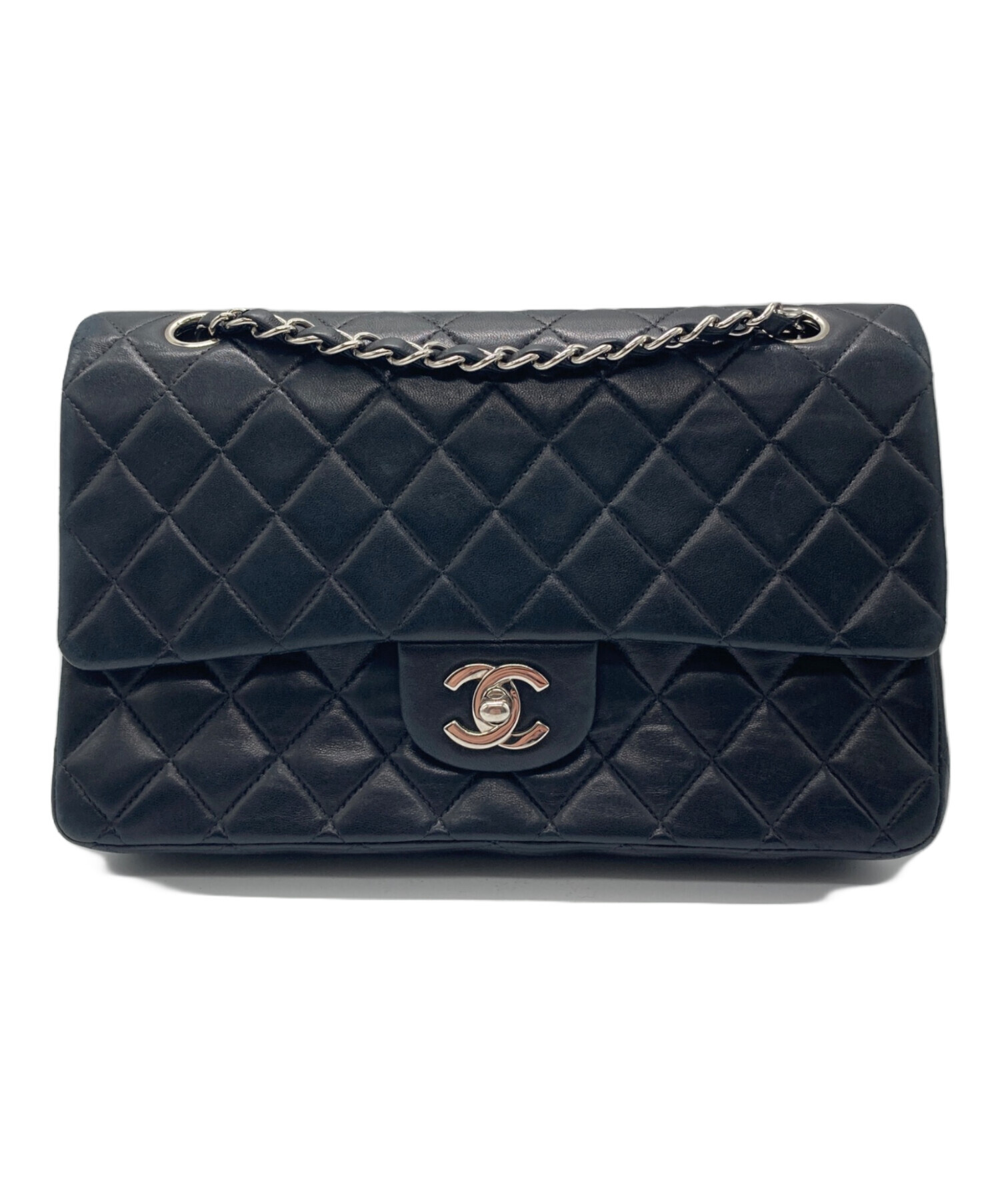 ひろ77☆さま専用 ヴィンテージCHANELマトラッセチェーンバッグ 正規品 VINTAGE CHANEL/シャネル】マトラッセチェーンショルダーバッグ 25 cv