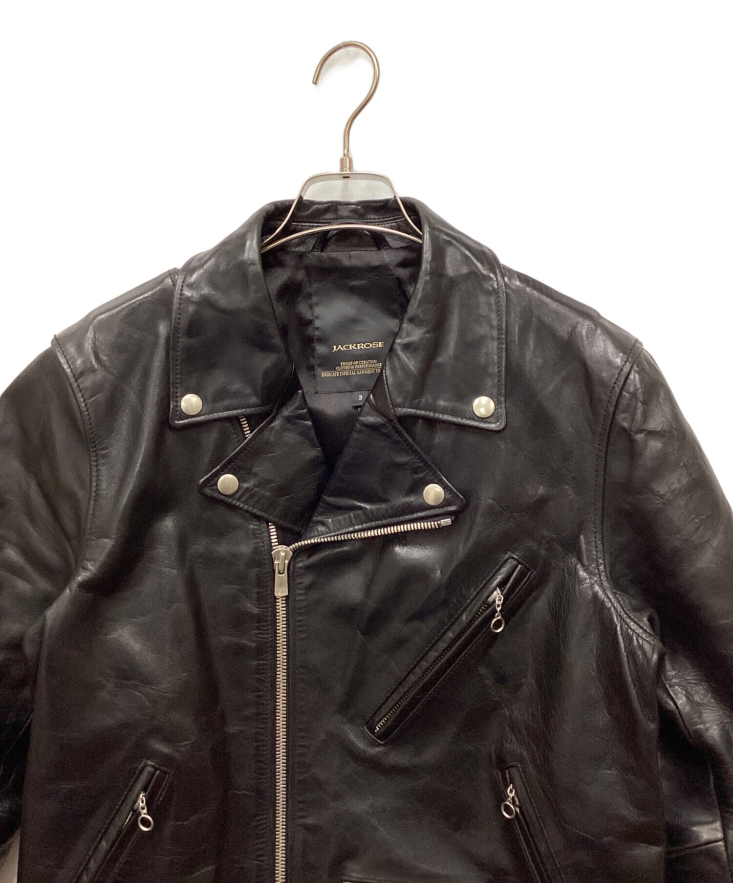 中古・古着通販】JACKROSE (ジャックローズ) ホースオイルレザー 
