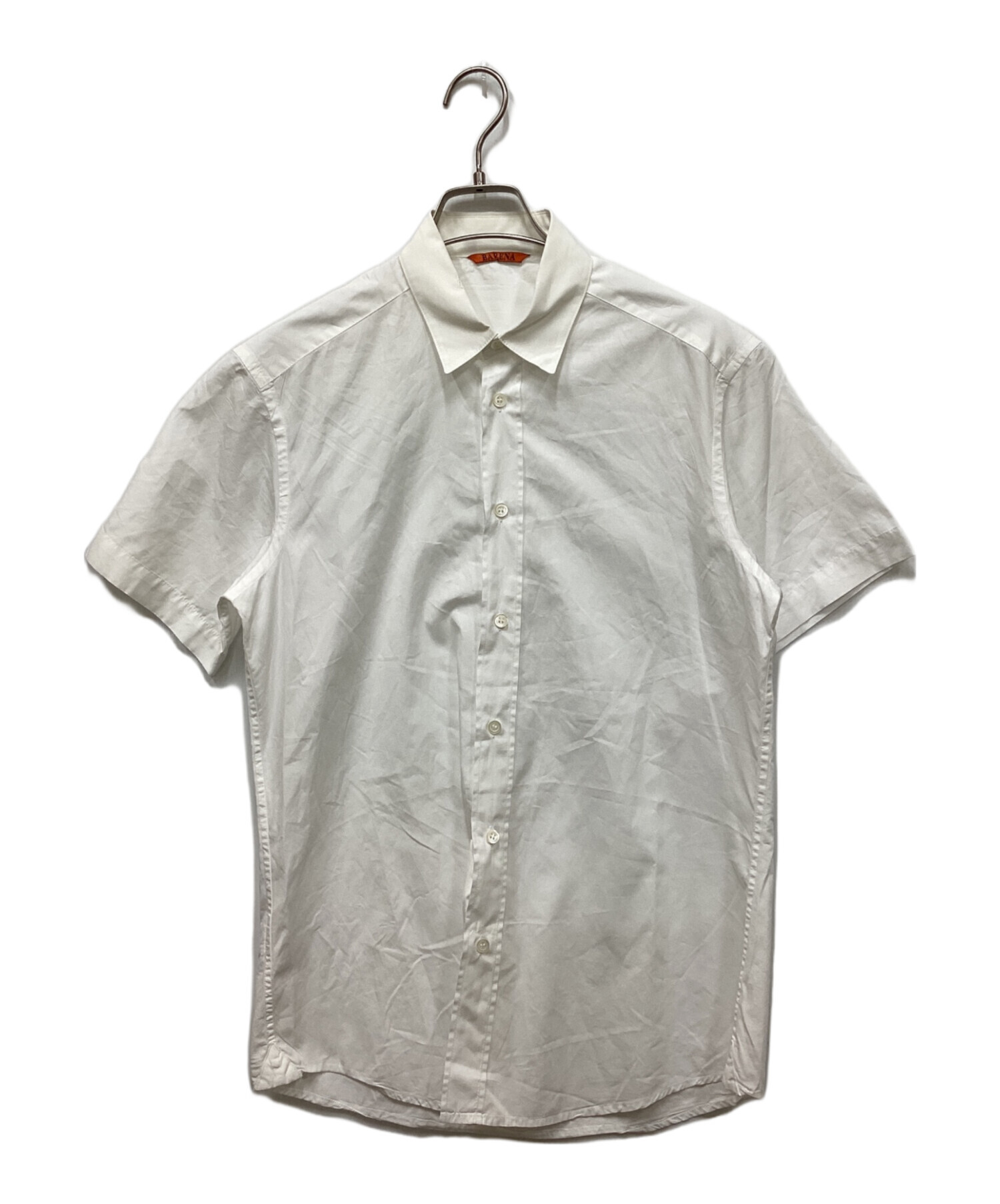 中古・古着通販】BARENA (バレナ) 半袖シャツ ホワイト サイズ:46 