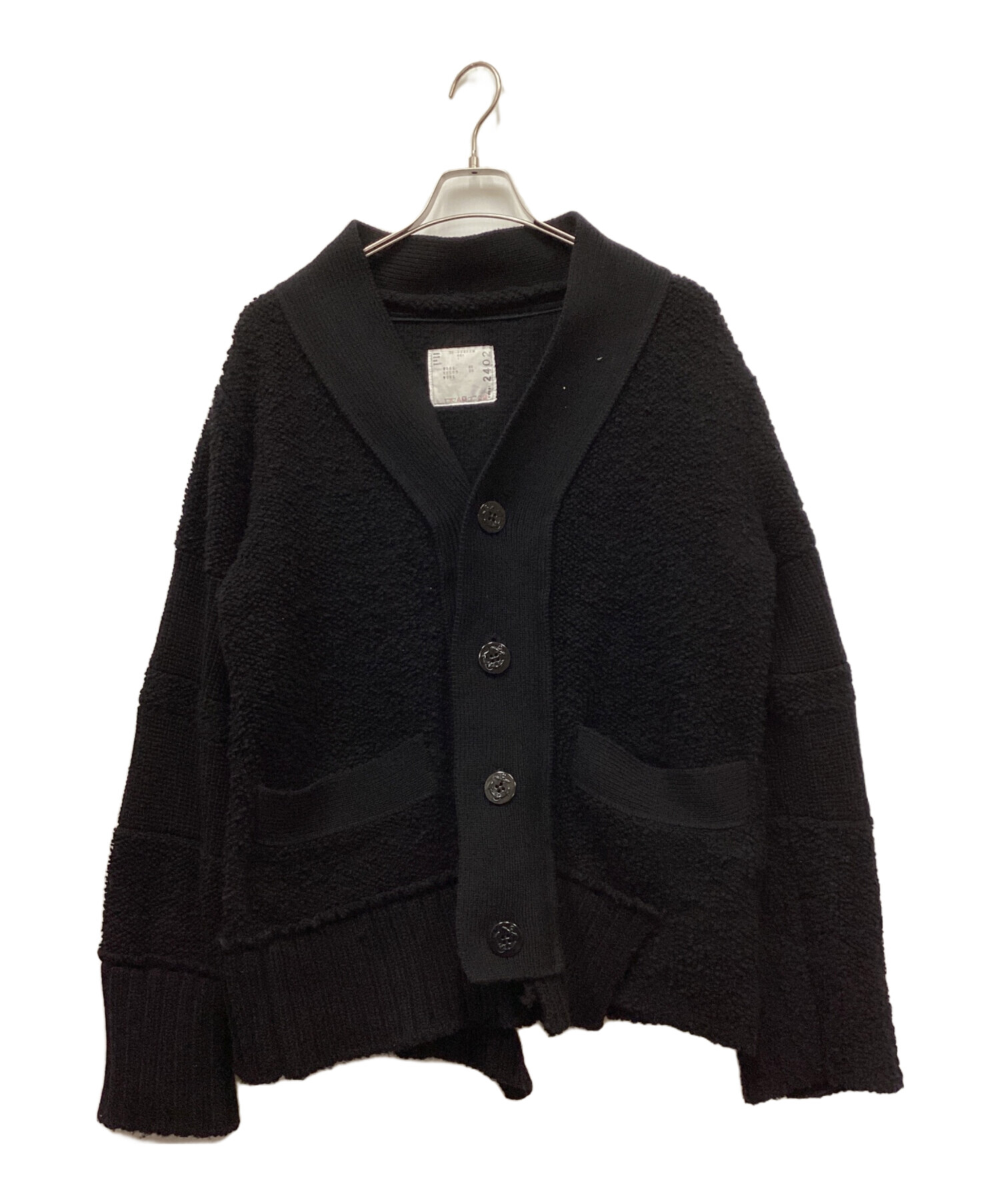 中古・古着通販】sacai (サカイ) Wool Knit Cardigan/ウールニット 