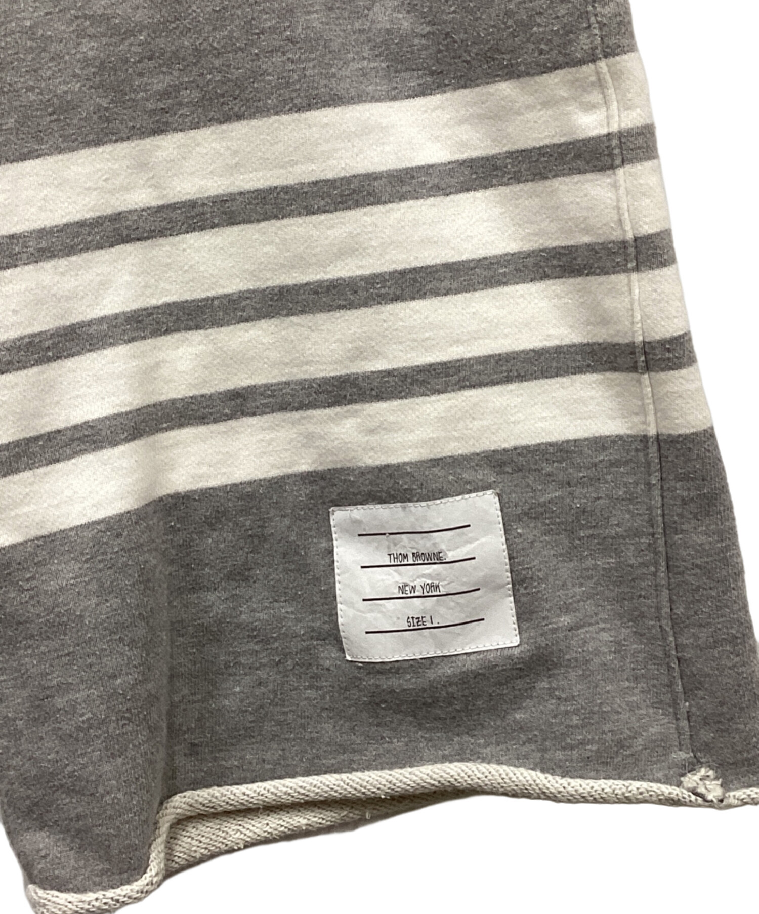 中古・古着通販】Thom Browne (トムブラウン) 4BARスウェットハーフ 