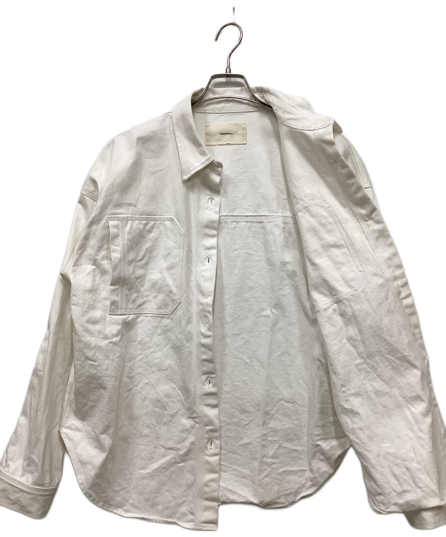 中古・古着通販】TODAYFUL (トゥデイフル) Cottontwill Over Shirts