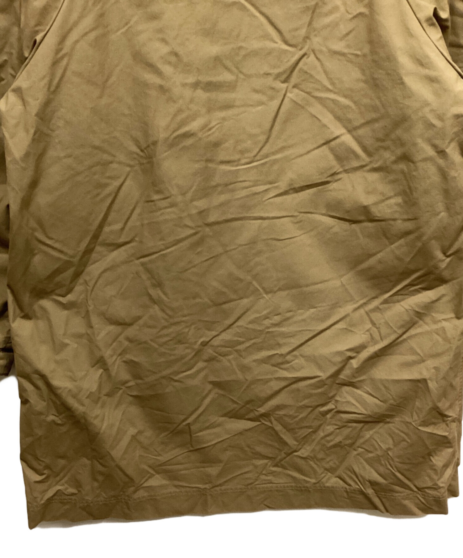 MHL / HIGHCOUNT COTTON POPLIN / ベージュ L 中古・古着通販】MHL (エムエイチエル) HIGHCOUNT COTTON POPLIN