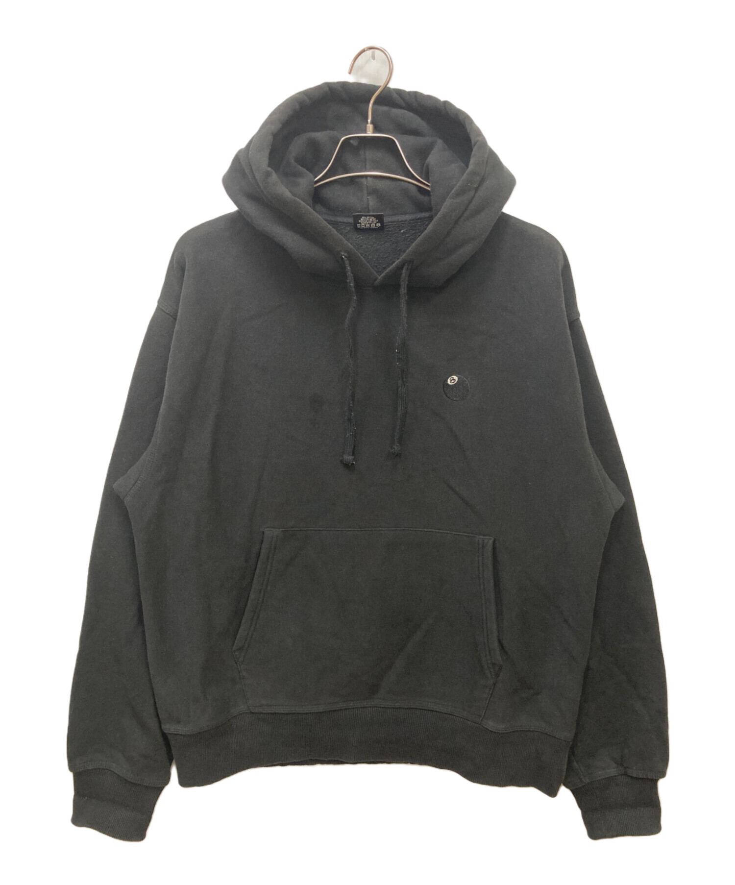 中古・古着通販】stussy (ステューシー) 8 BALL EMBROIDERED HOODIE 