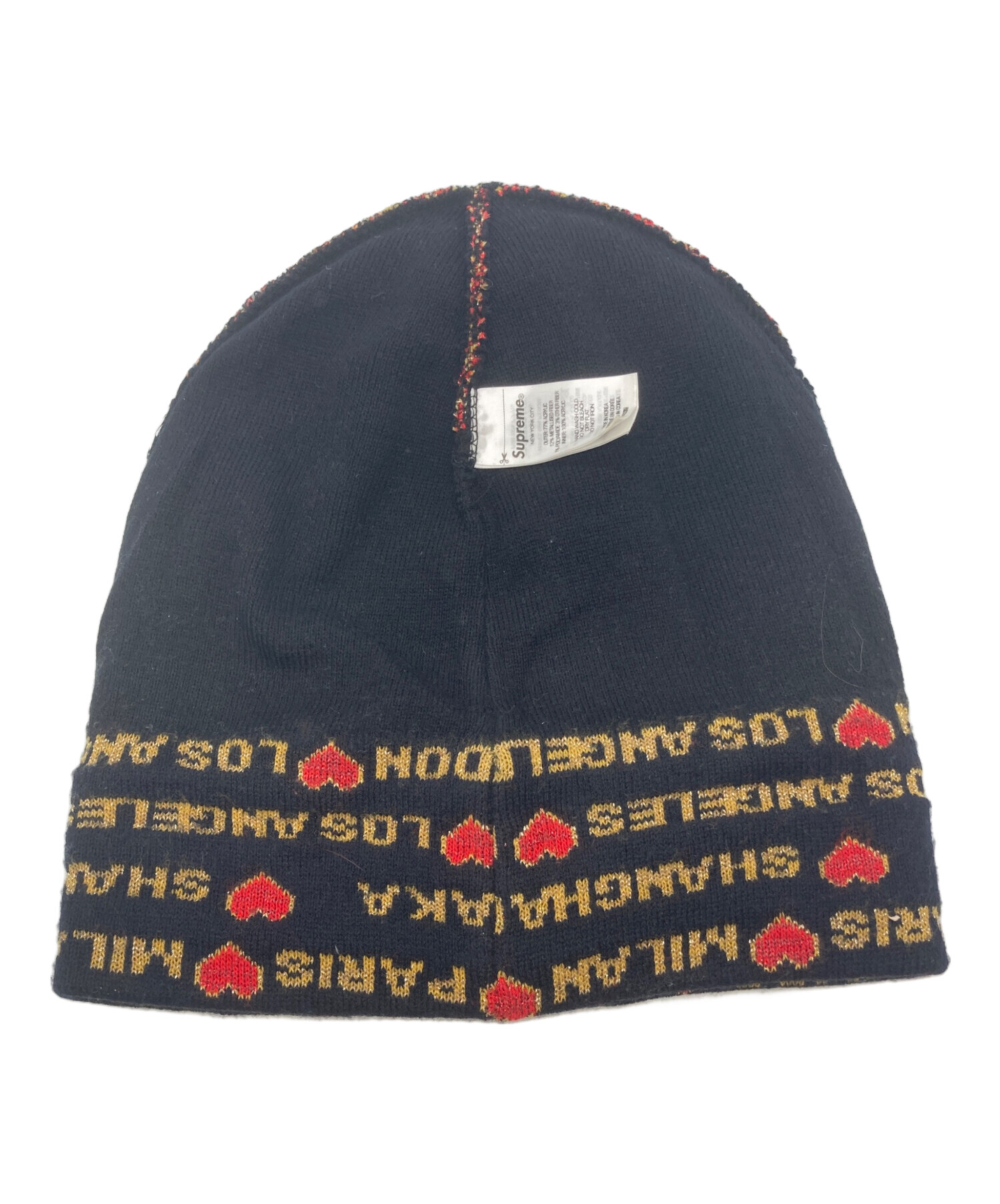 中古・古着通販】SUPREME (シュプリーム) Hearts Beanie/ハート