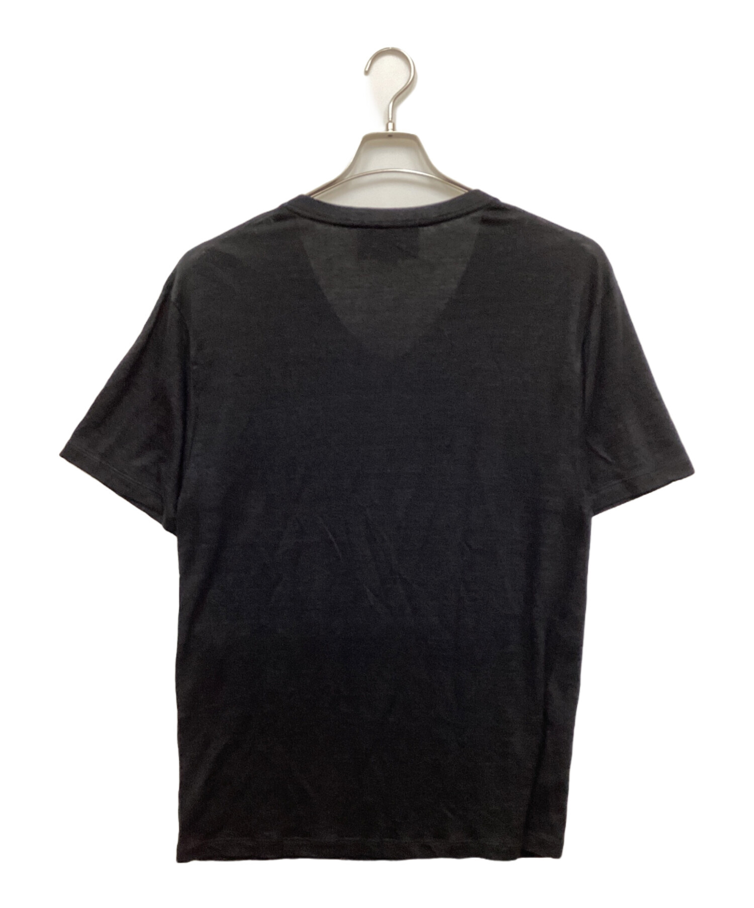 中古・古着通販】GUCCI (グッチ) VネックTシャツ ブラック サイズ:S