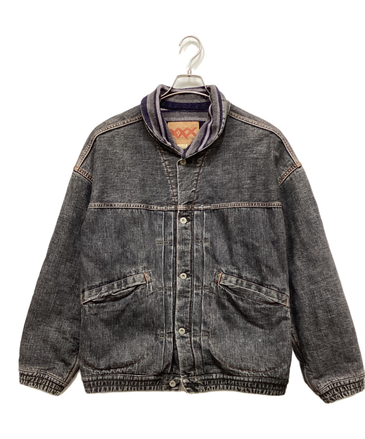 ジャケット・アウター TENDERLOIN DENIM JKT WASH TENDERLOIN テンダーロイン 19AW DENIM JKT WASH BLANKET 裏
