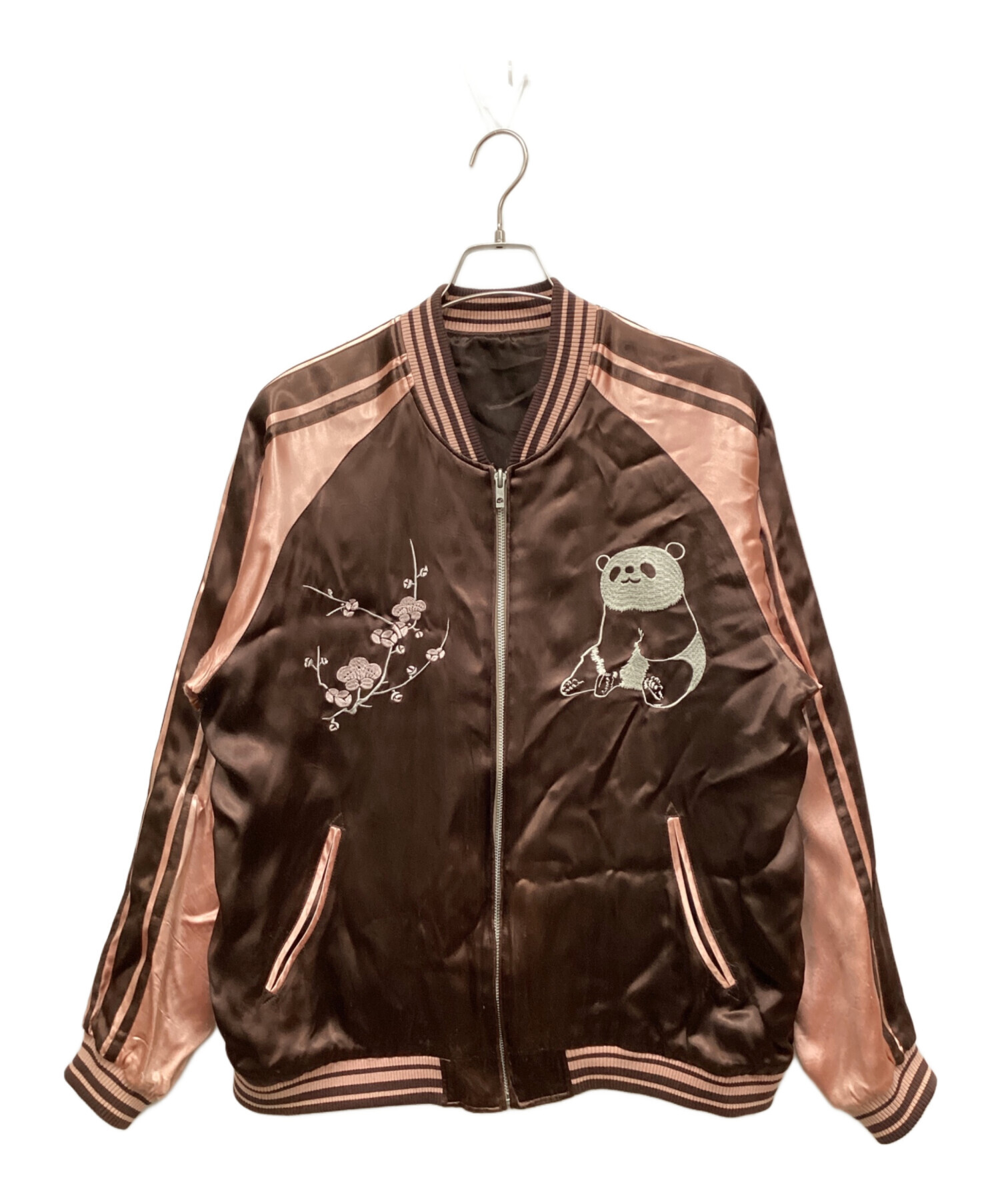 中古・古着通販】花旅楽団 (ハナタビガクダン) 梅とパンダ 刺繍