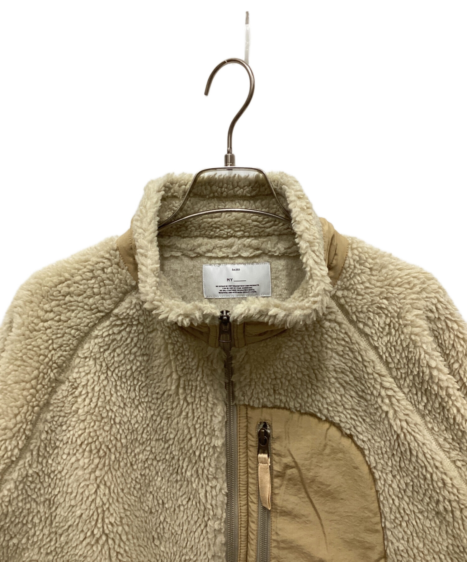 中古・古着通販】MY (マイ) フリースジャケット ベージュ サイズ:1