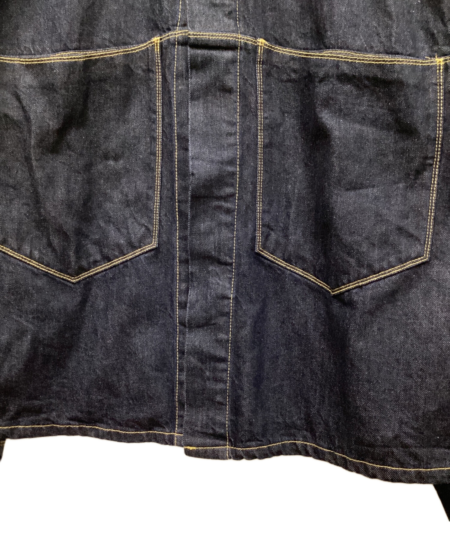 中古・古着通販】ZARA (ザラ) デニムジャケット インディゴ サイズ:L 