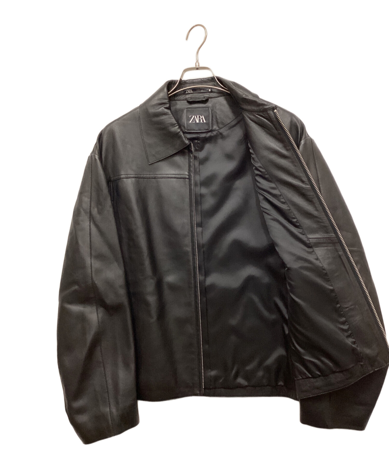 新品　Lサイズ　ZARA クロップド　ブラザー　ジャケット　ブラック クロップドブレザー – レディース | ZARA 日本
