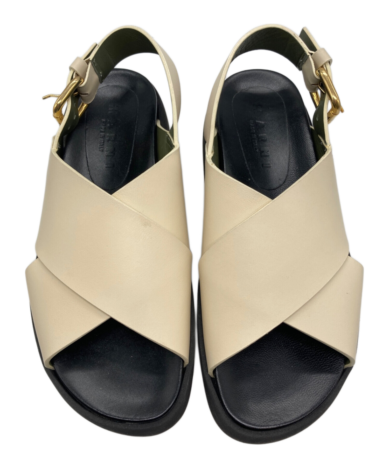 中古・古着通販】MARNI (マルニ) プラットフォームサンダル 中古・古着通販】MARNI (マルニ) プラットフォームサンダル