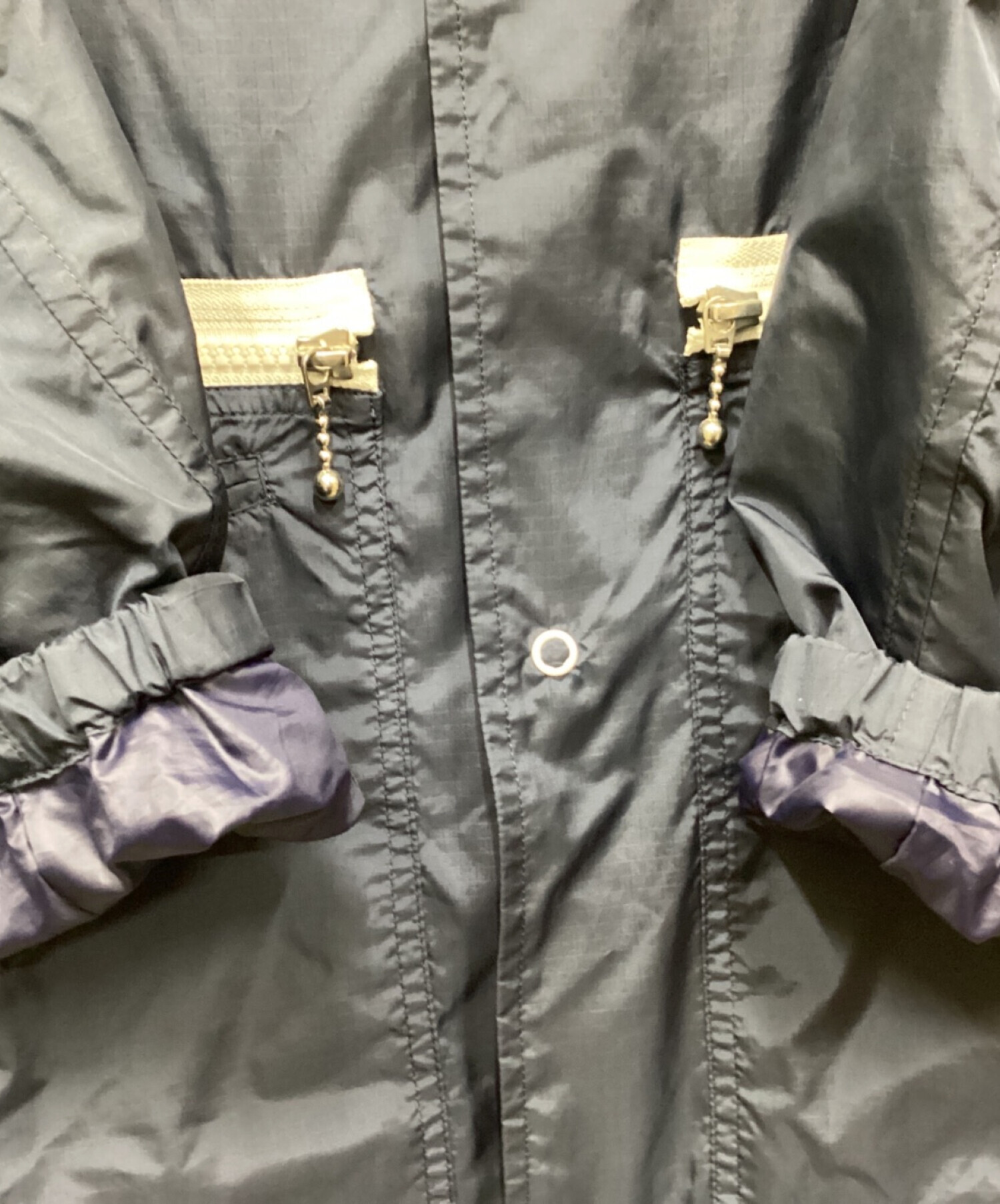 中古・古着通販】WOOLRICH (ウールリッチ) コーチジャケット ネイビー 