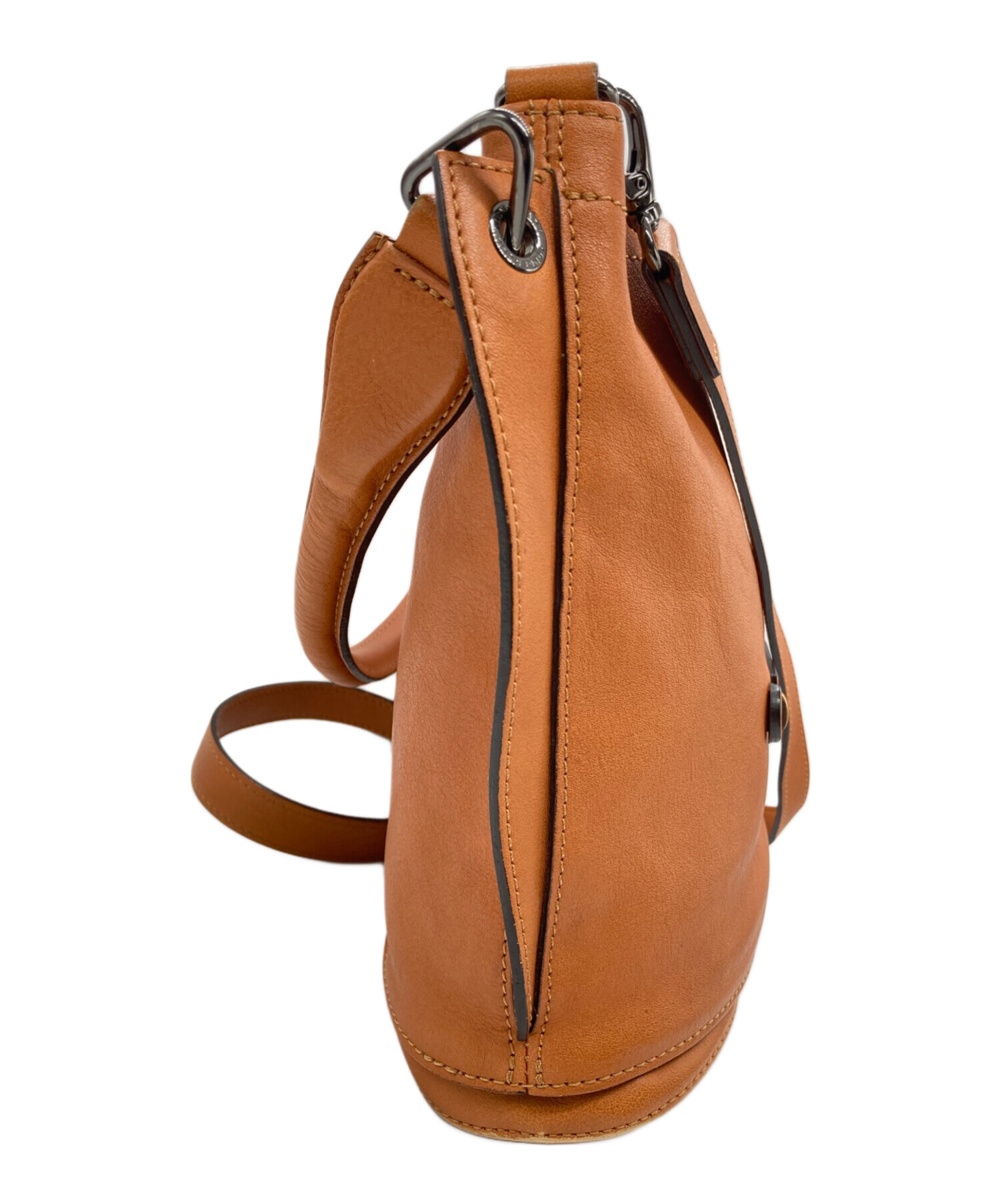 中古・古着通販】LONGCHAMP (ロンシャン) 3Dレザークロスボディ 