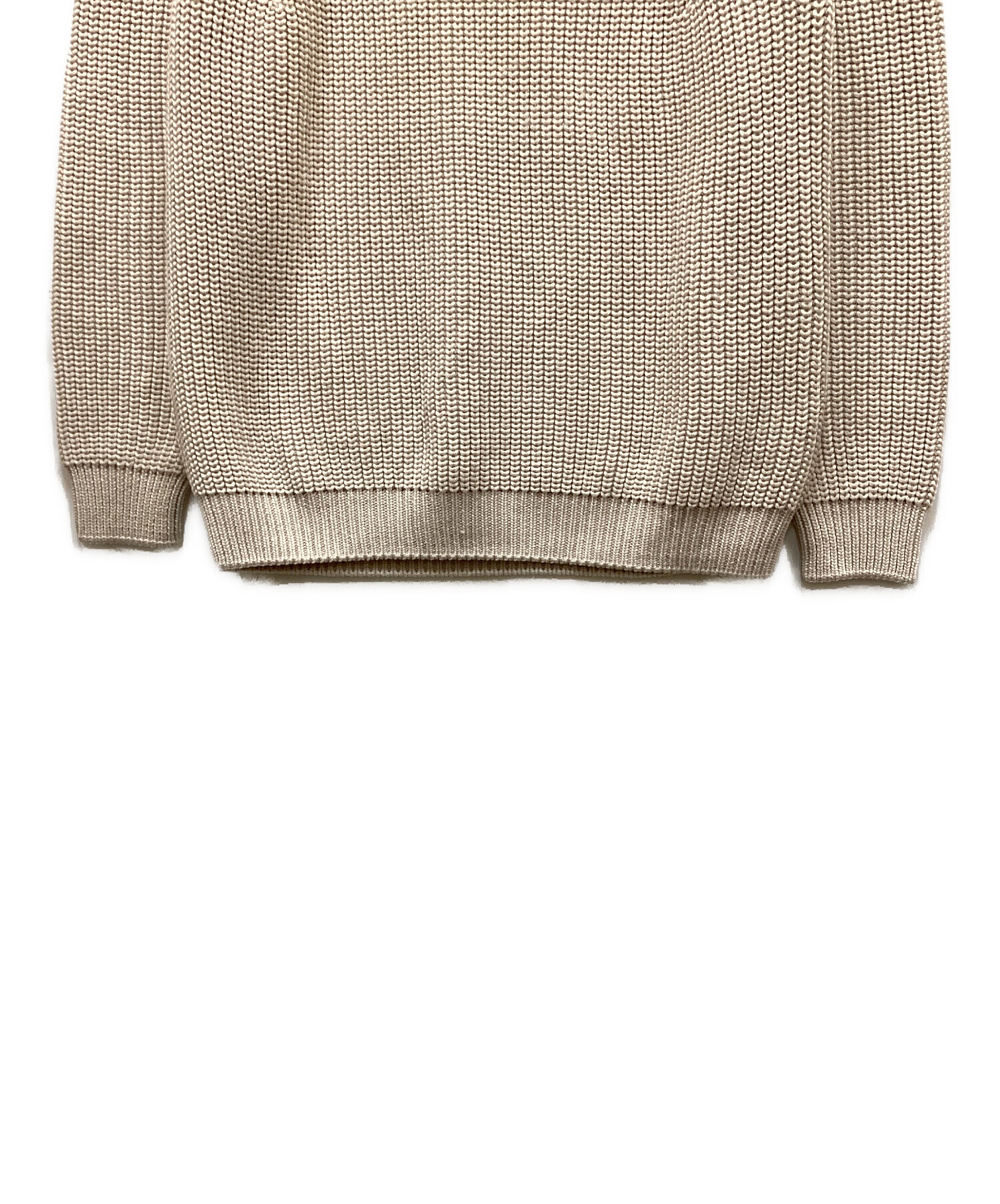 中古・古着通販】BATONER (バトナ―) SIGNATURE TURTLE NECK KNIT