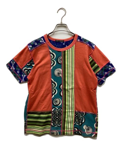 中古・古着通販】ISSEY MIYAKE (イッセイミヤケ) パッチワークTシャツ