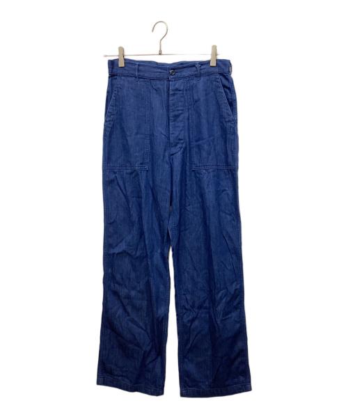 r*n様 HYKE ハイク ネイビー ベイカーパンツ 中古・古着通販】HYKE (ハイク) DENIM BAKER PANTS/デニムベイカー